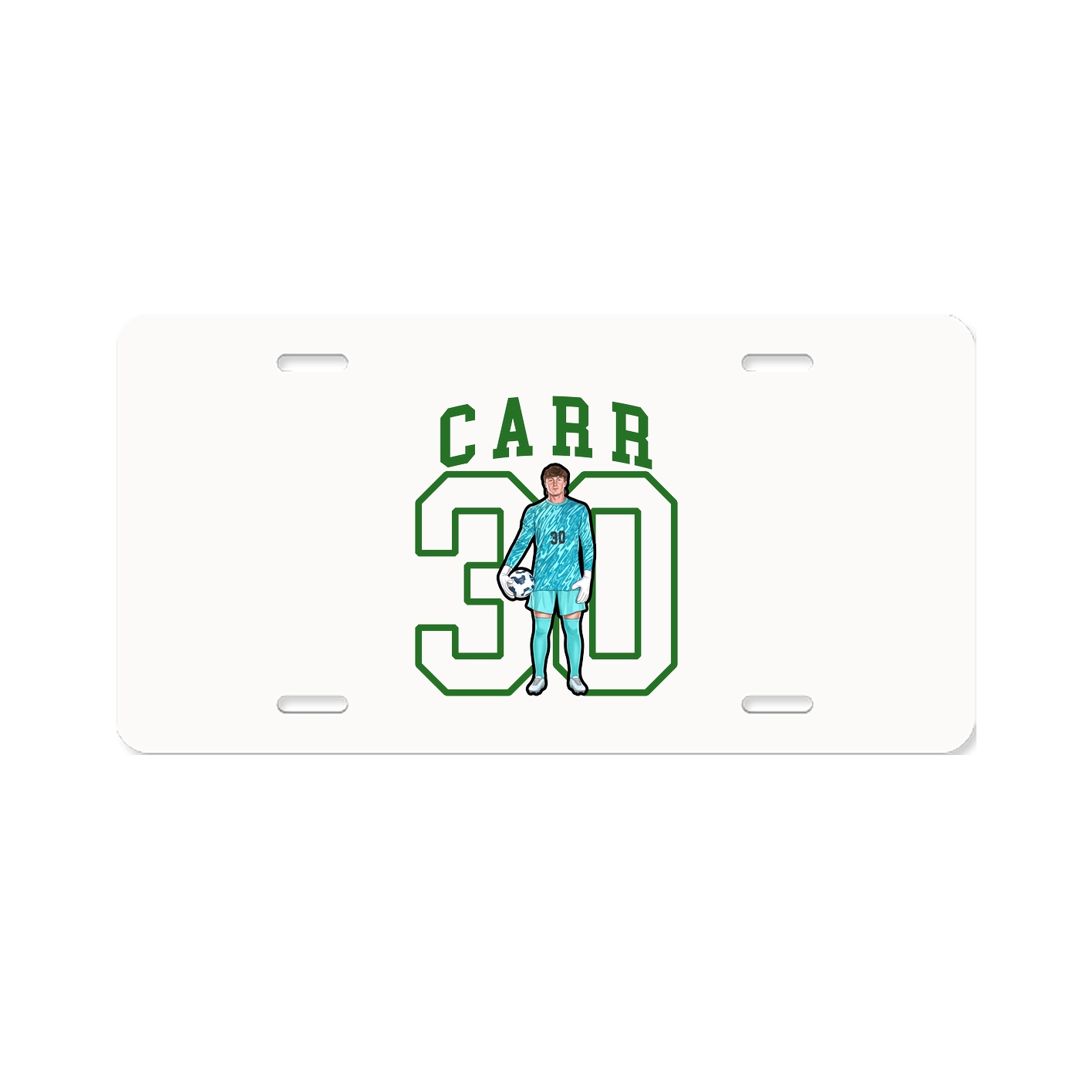 License Plate — Shirsey in Classic