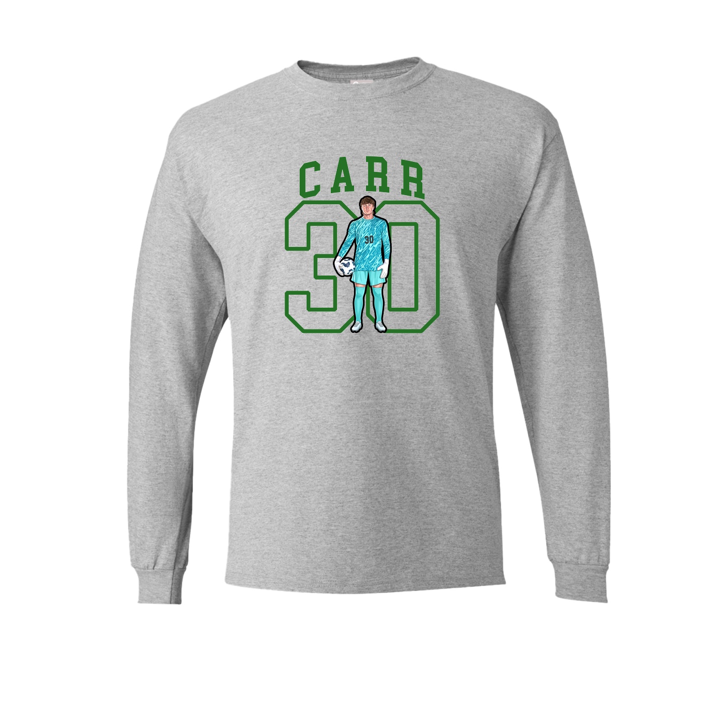 Long Sleeve Tee — Shirsey in Grey