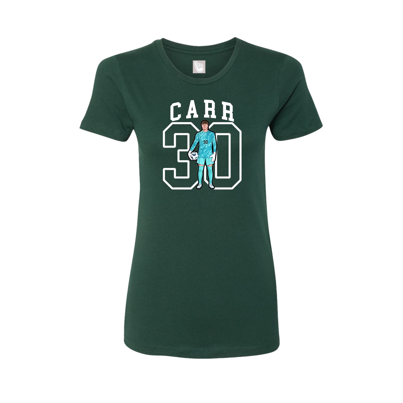 Fitted Women's Tee — Shirsey in Green