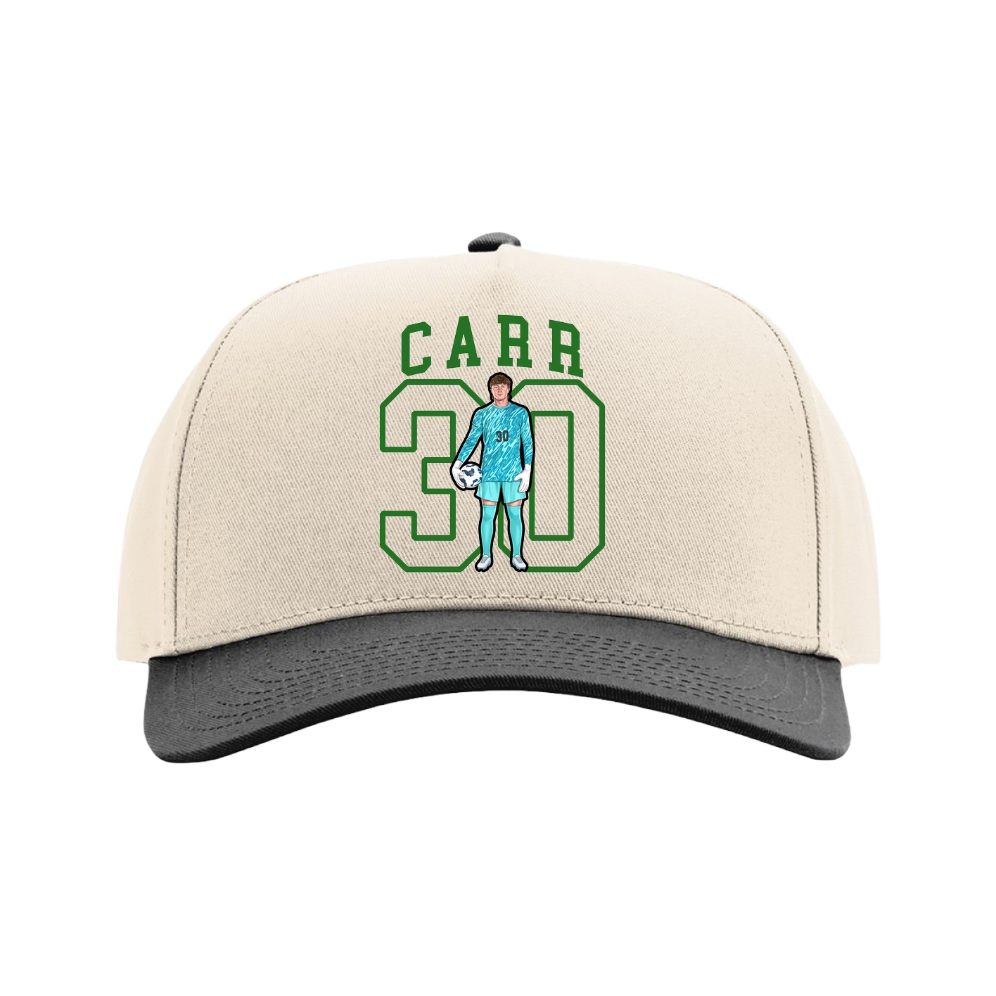 Full Fabric Five-Panel Champ Cap