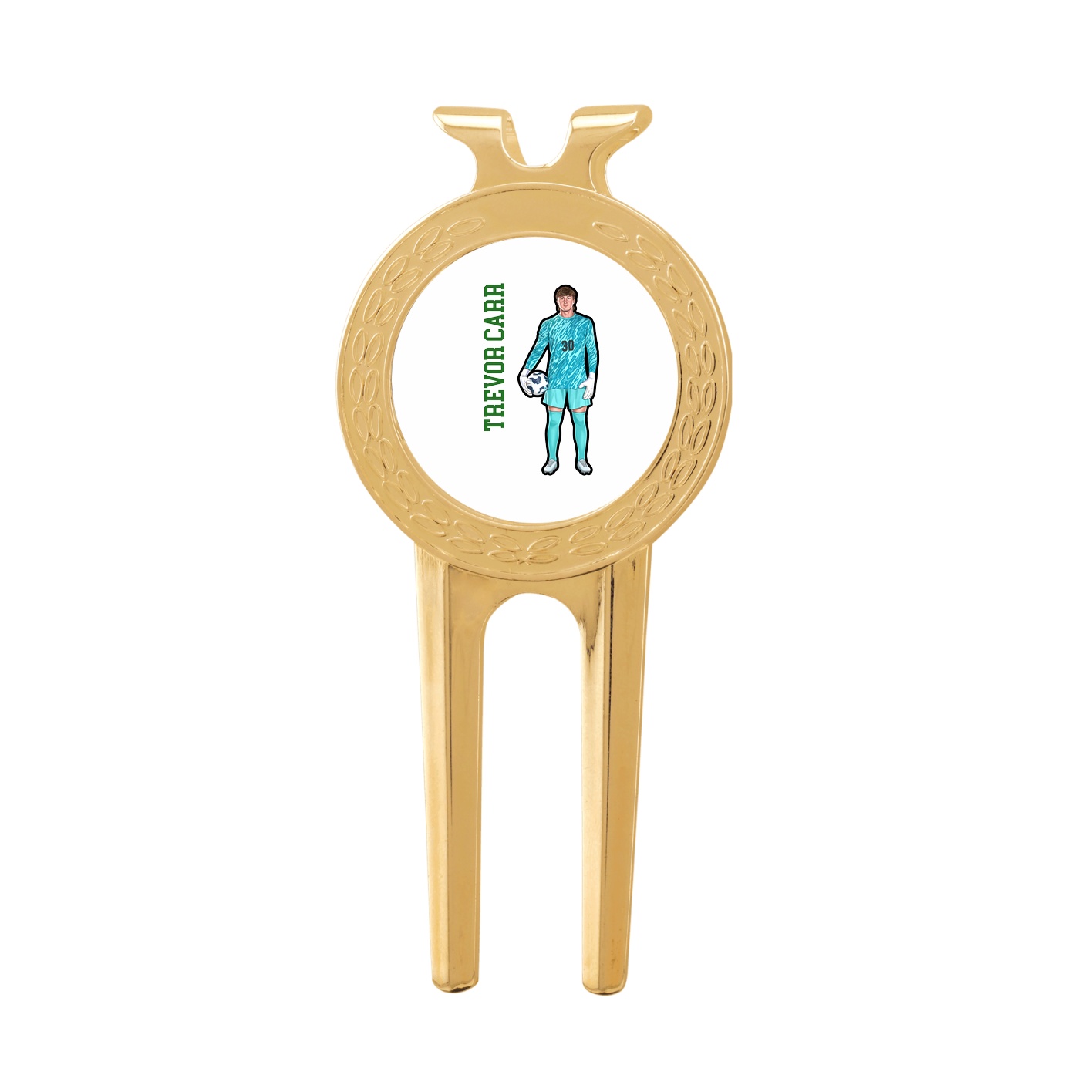 Divot Tool with Ball Marker — Name Vertical in Classic