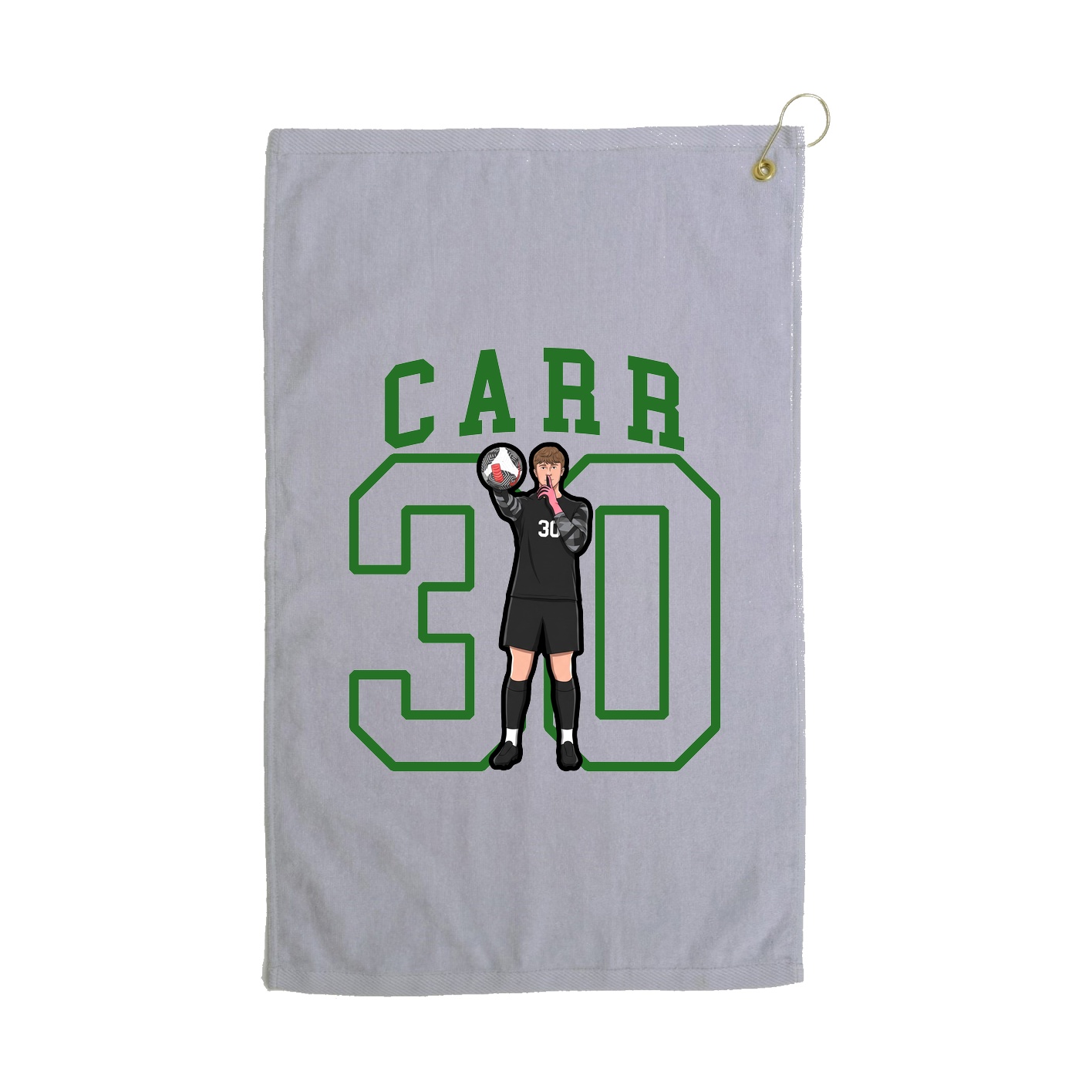 Golf Towel — Shirsey in Grey