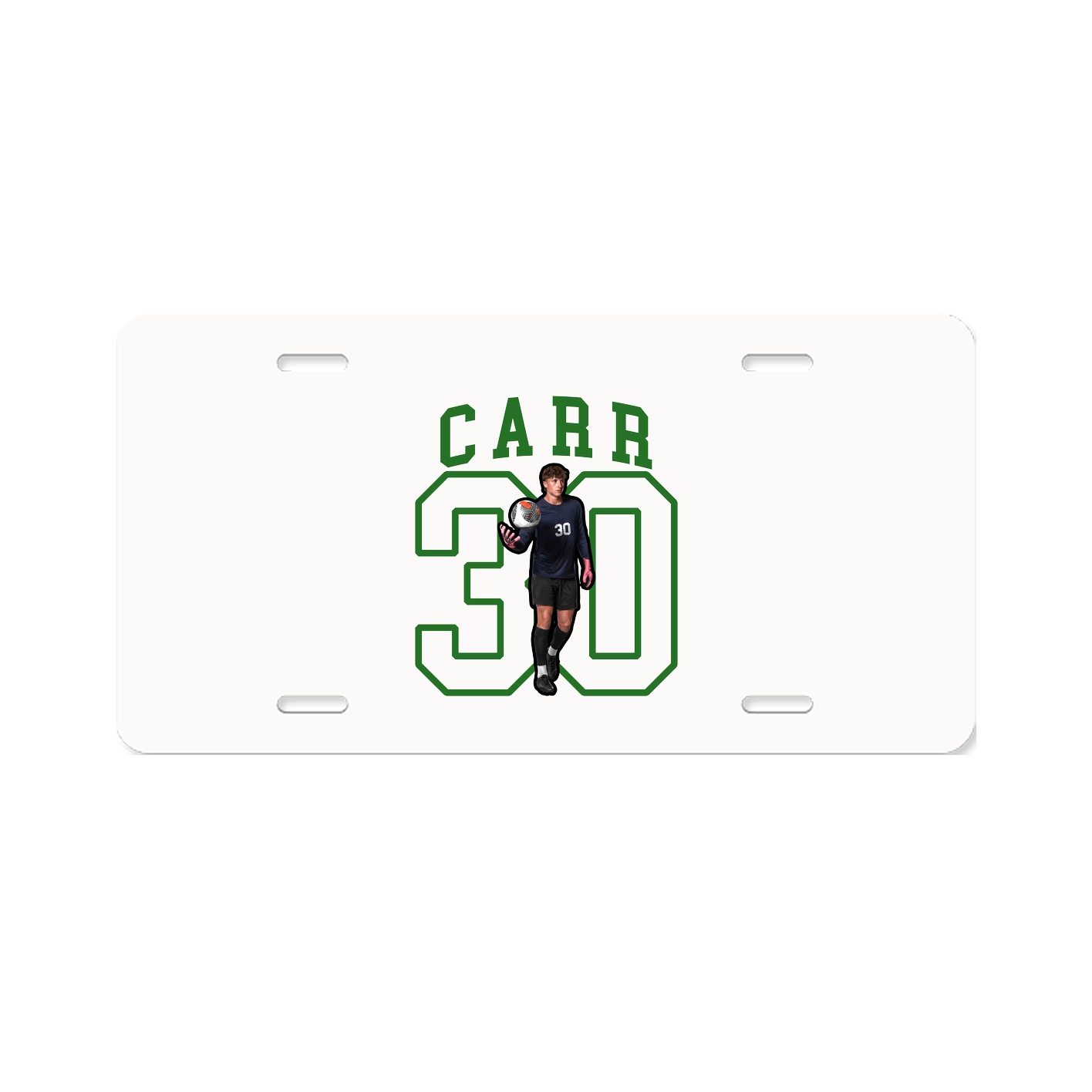 License Plate — Shirsey in Classic