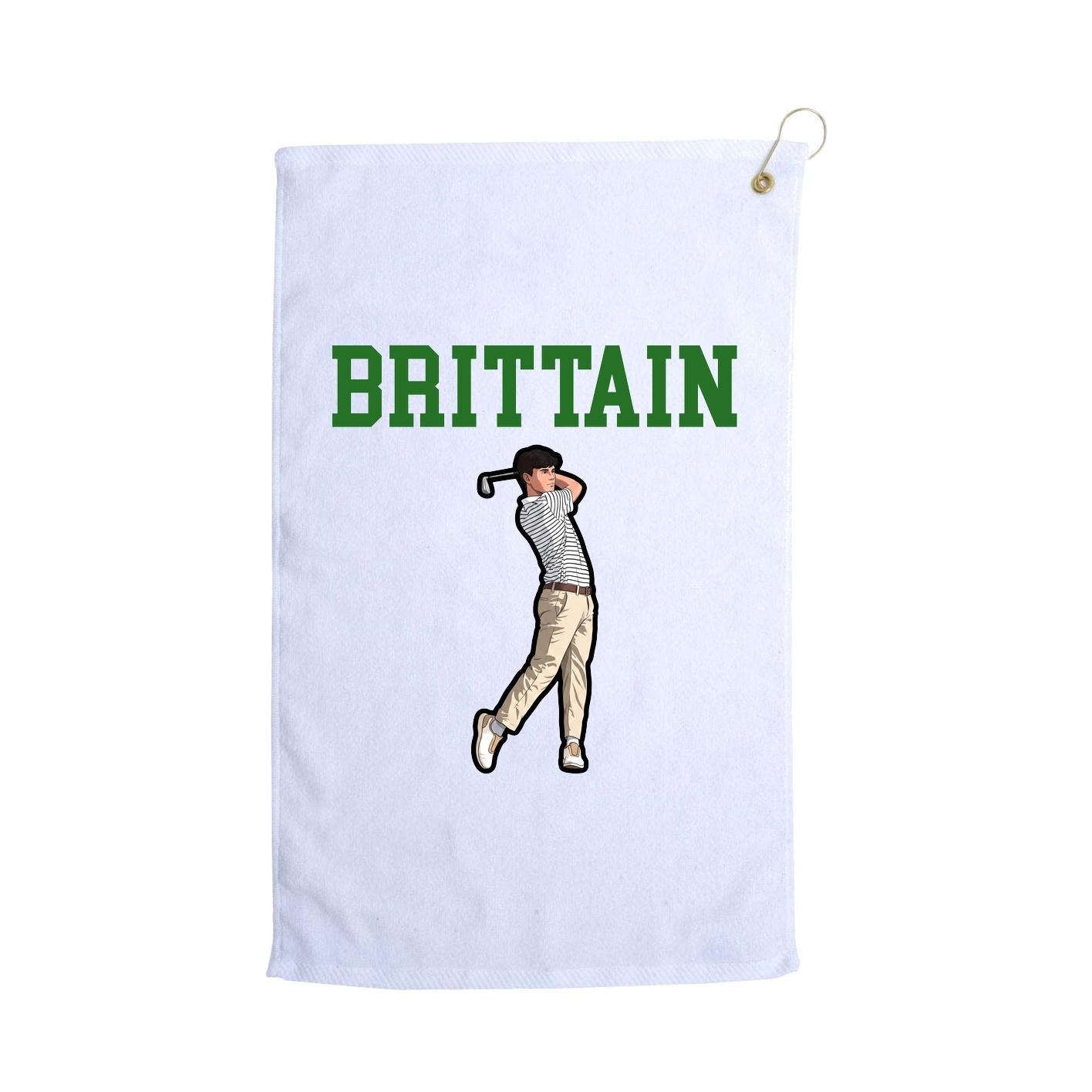 Golf Towel — Shirsey in White