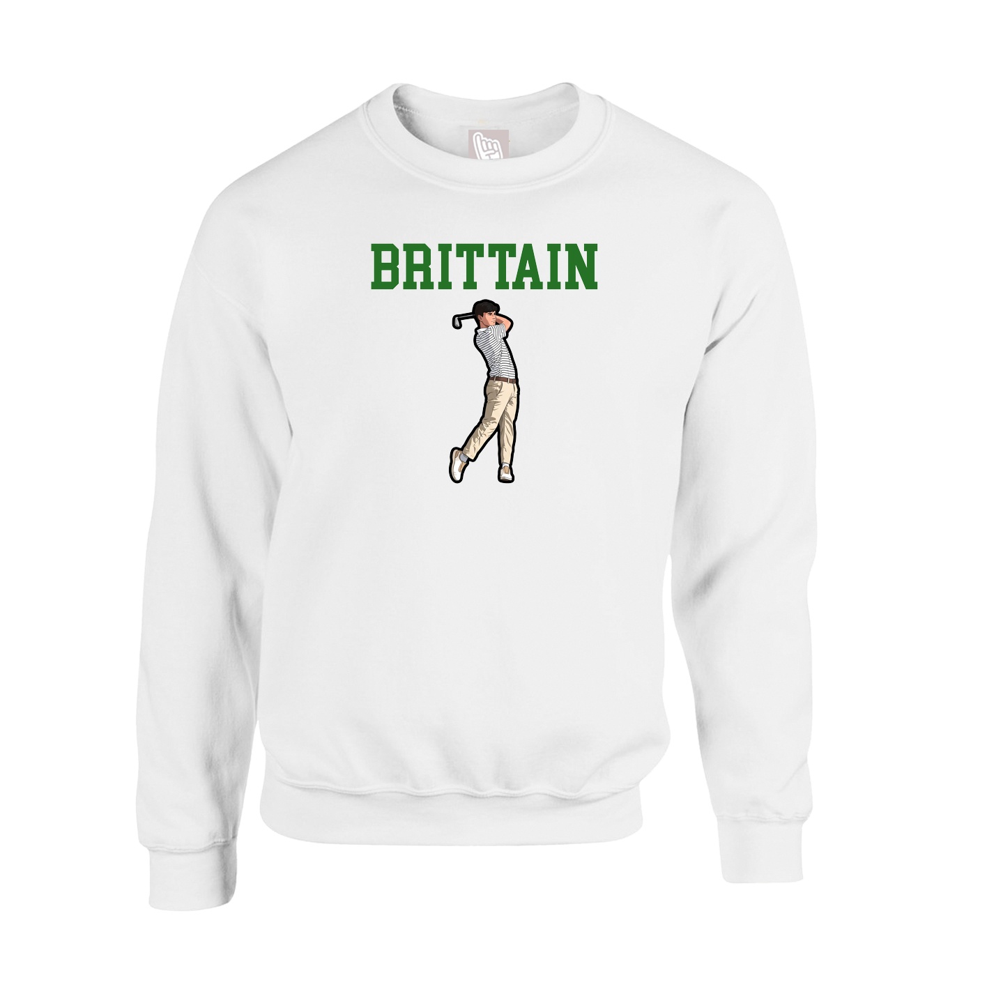 Fleece Crew — Shirsey in White