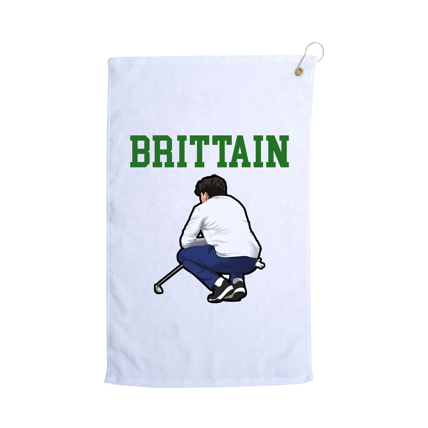 Golf Towel — Shirsey in White