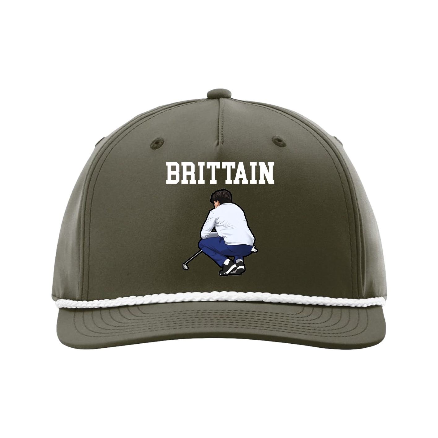 Five-Panel Classic Rope Cap — Shirsey in Green