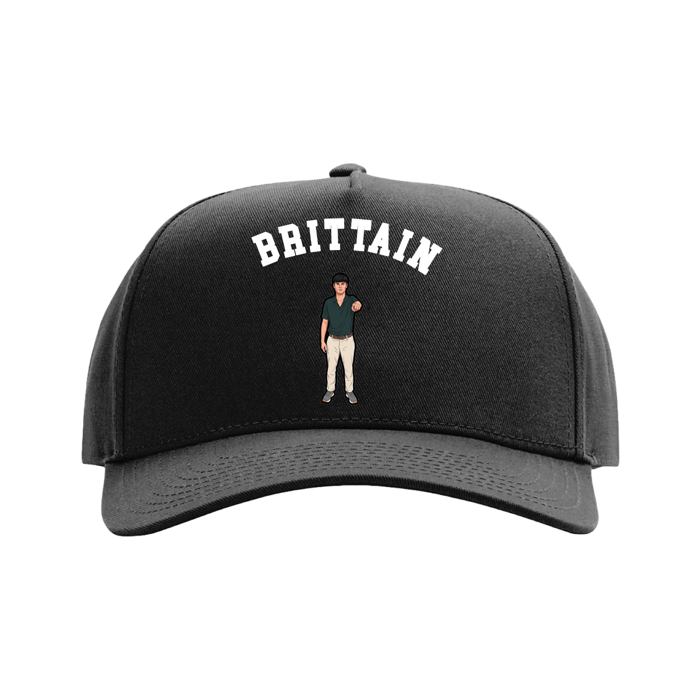 Full Fabric Five-Panel Champ Cap