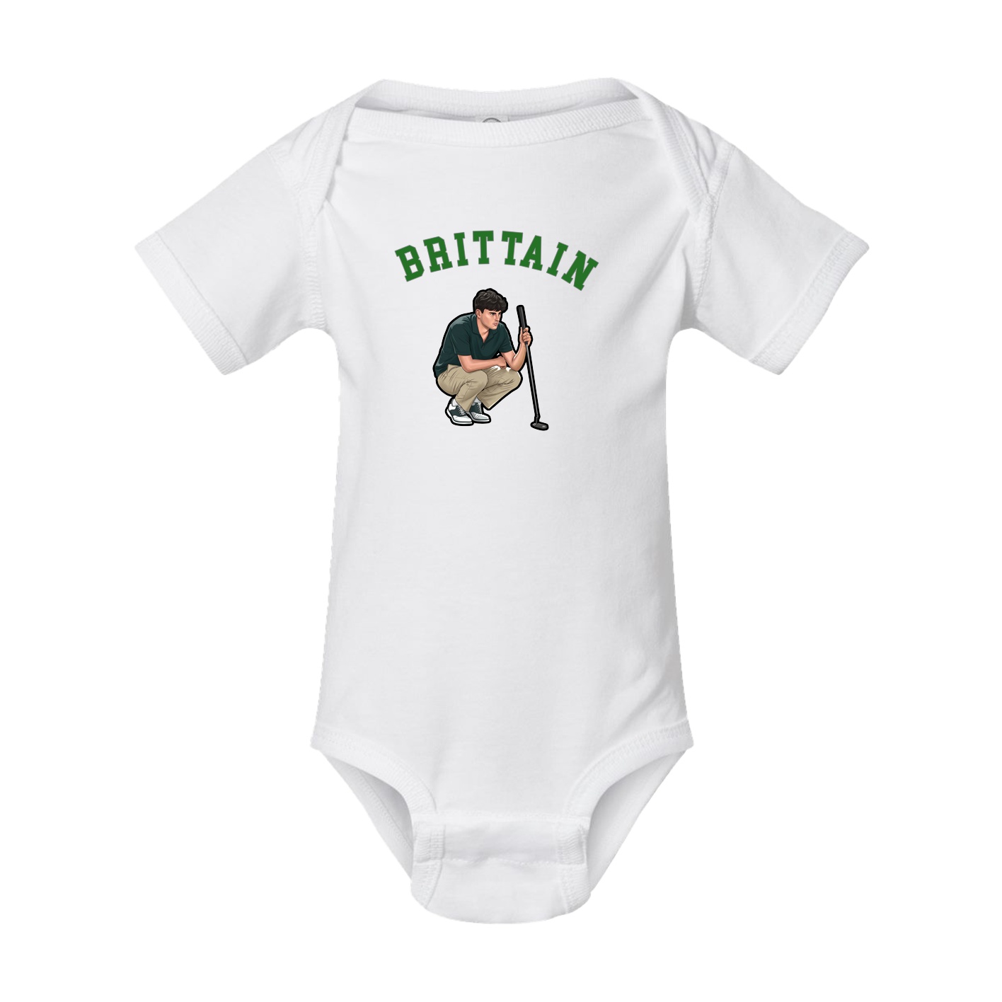 Baby Onesie — Shirsey Arch in White