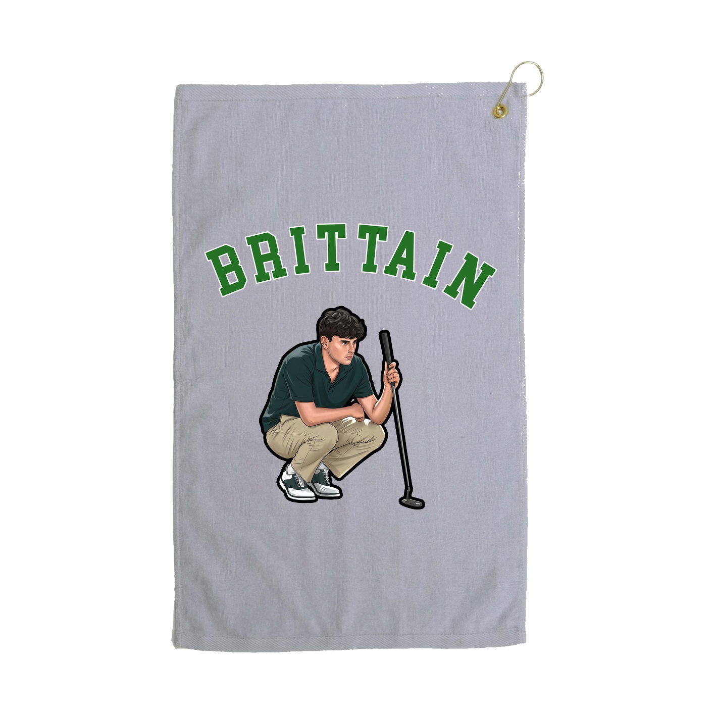 Golf Towel — Shirsey Arch in Grey