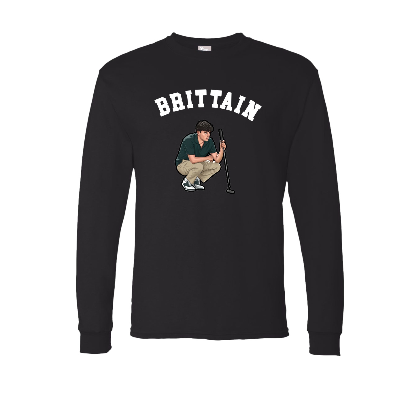 Long Sleeve Tee — Shirsey Arch in Black