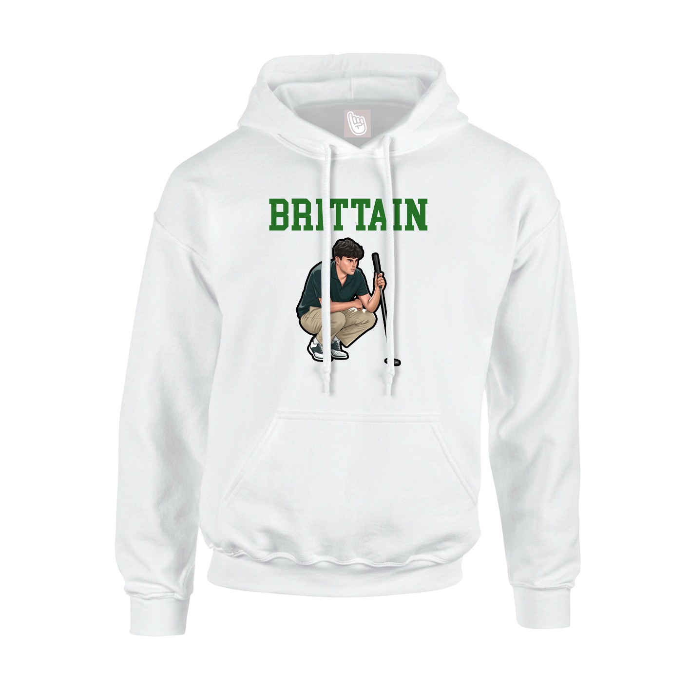 Youth Hoodie — Shirsey in White