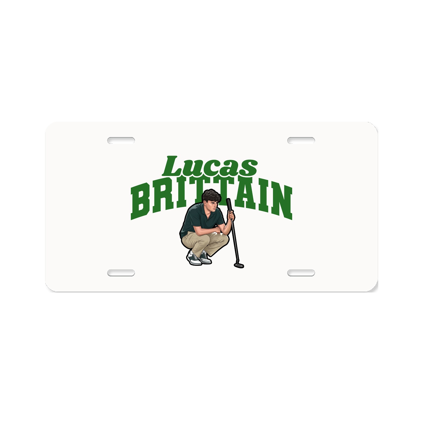 License Plate — Signature Arch in Classic