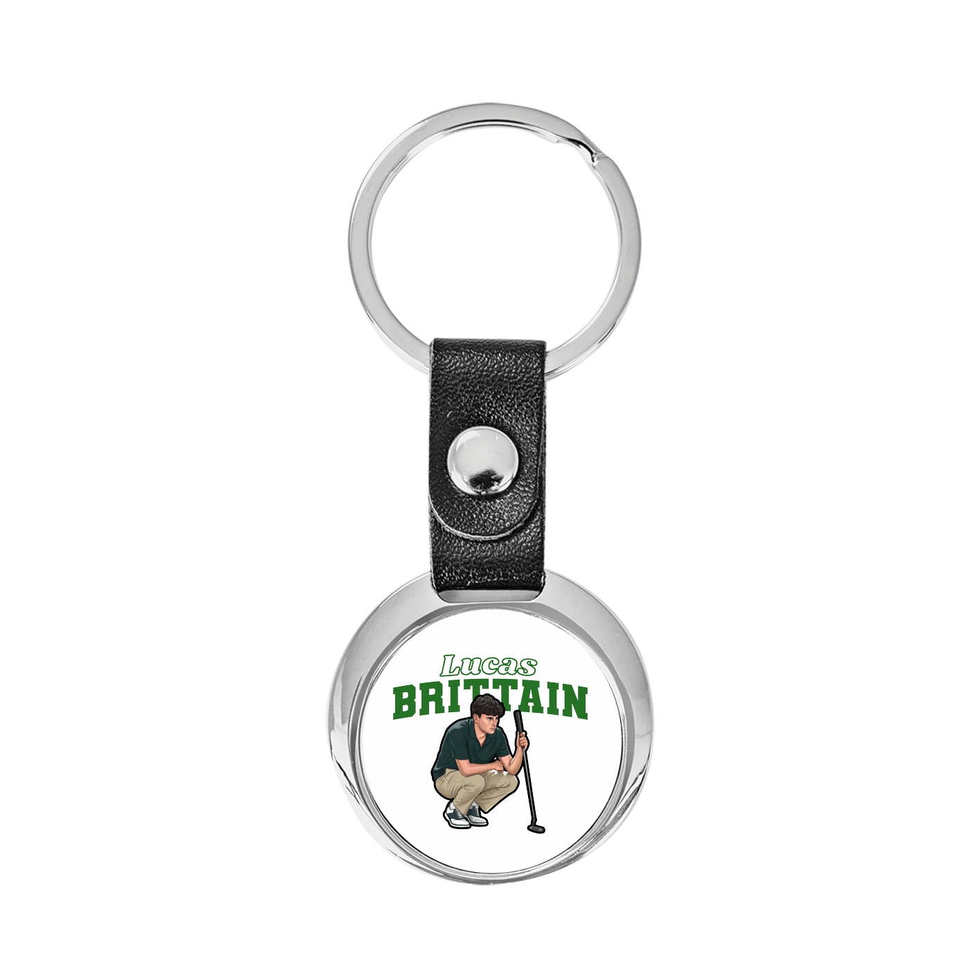 Key Chain — Name Arch in Classic