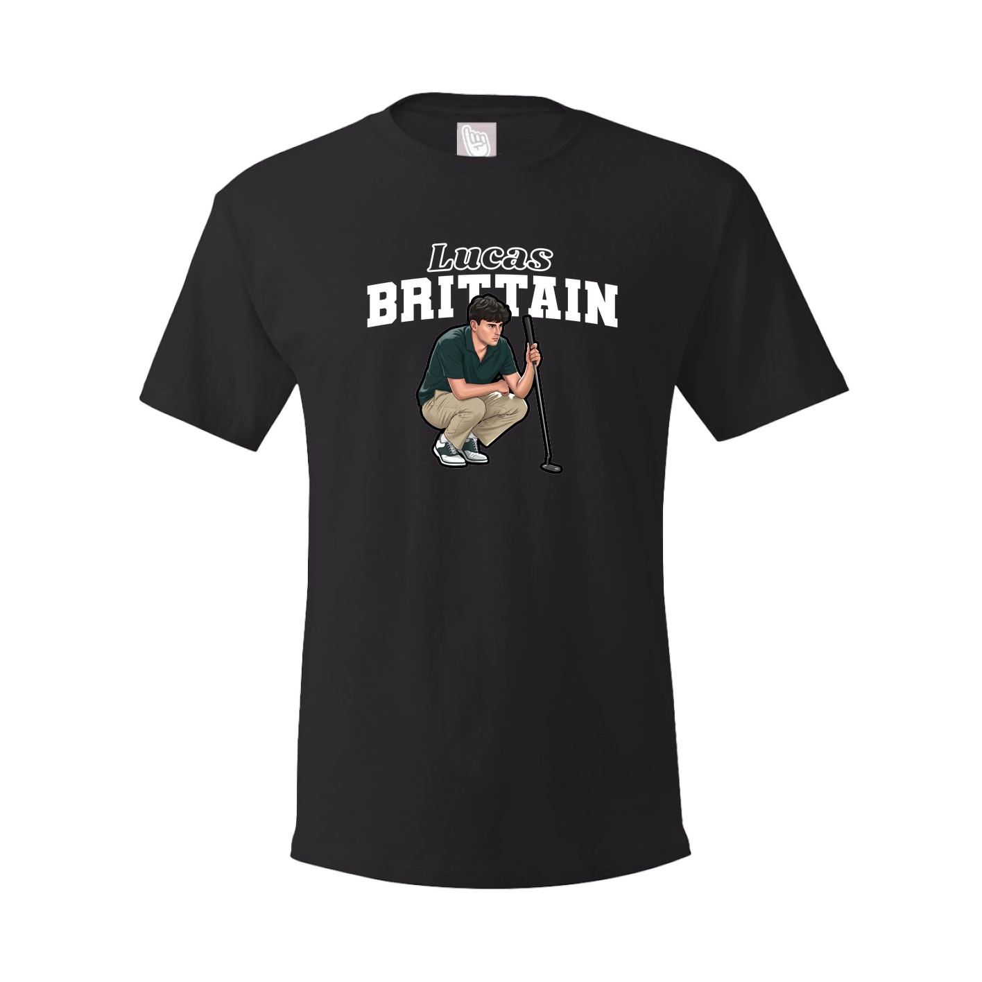 Tee — Name Arch in Black