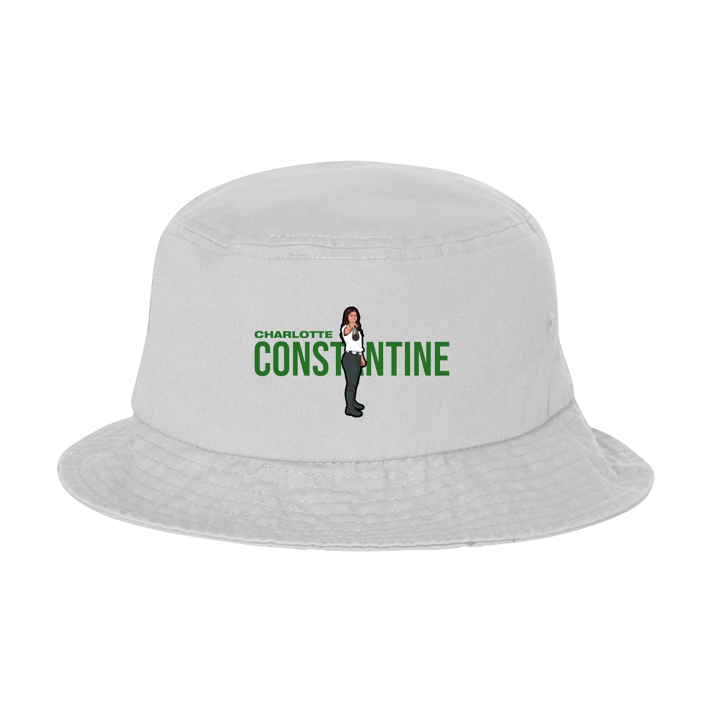 Bucket Cap — Player Name in White