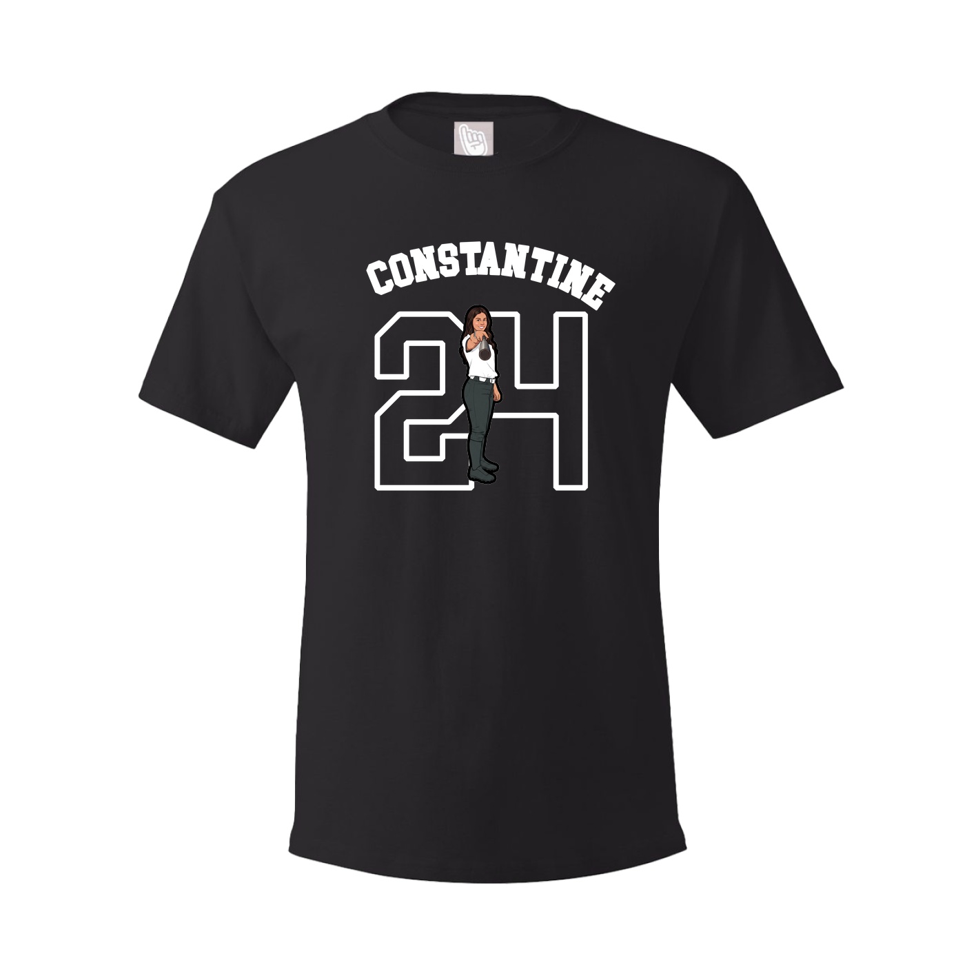 Youth Tee — Shirsey Arch in Black