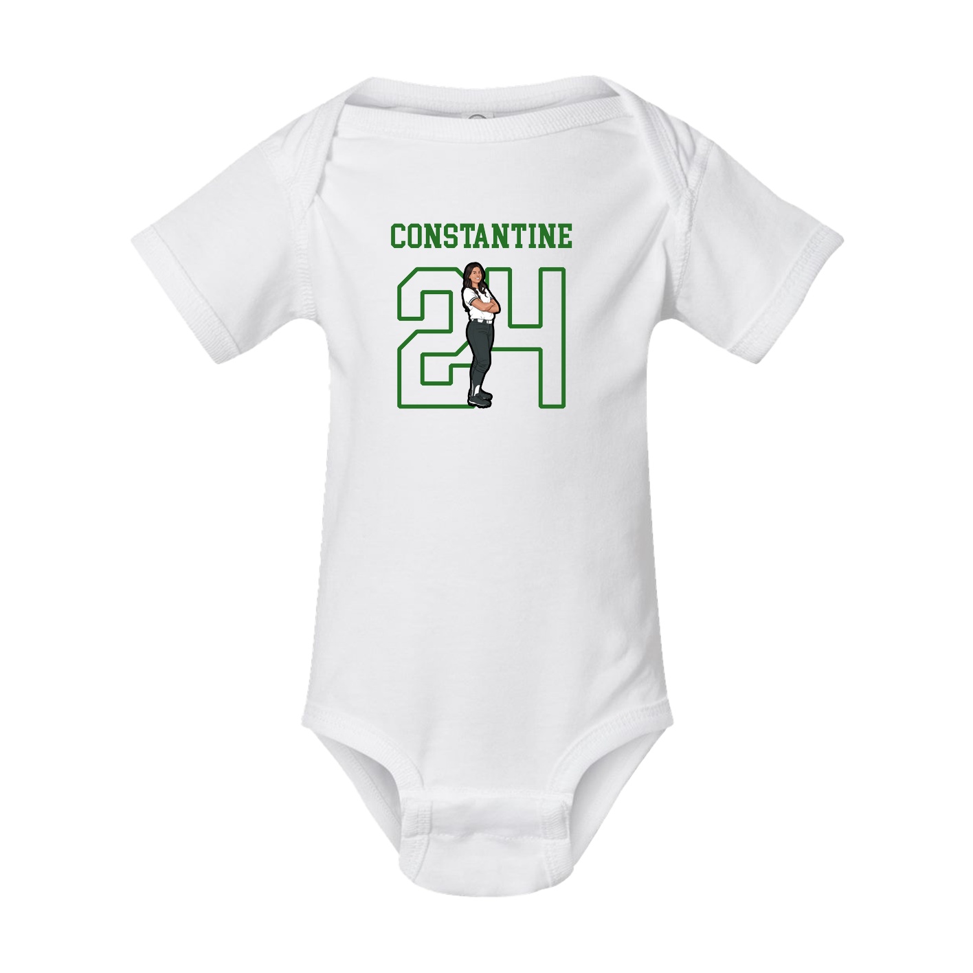 Baby Onesie — Shirsey in White