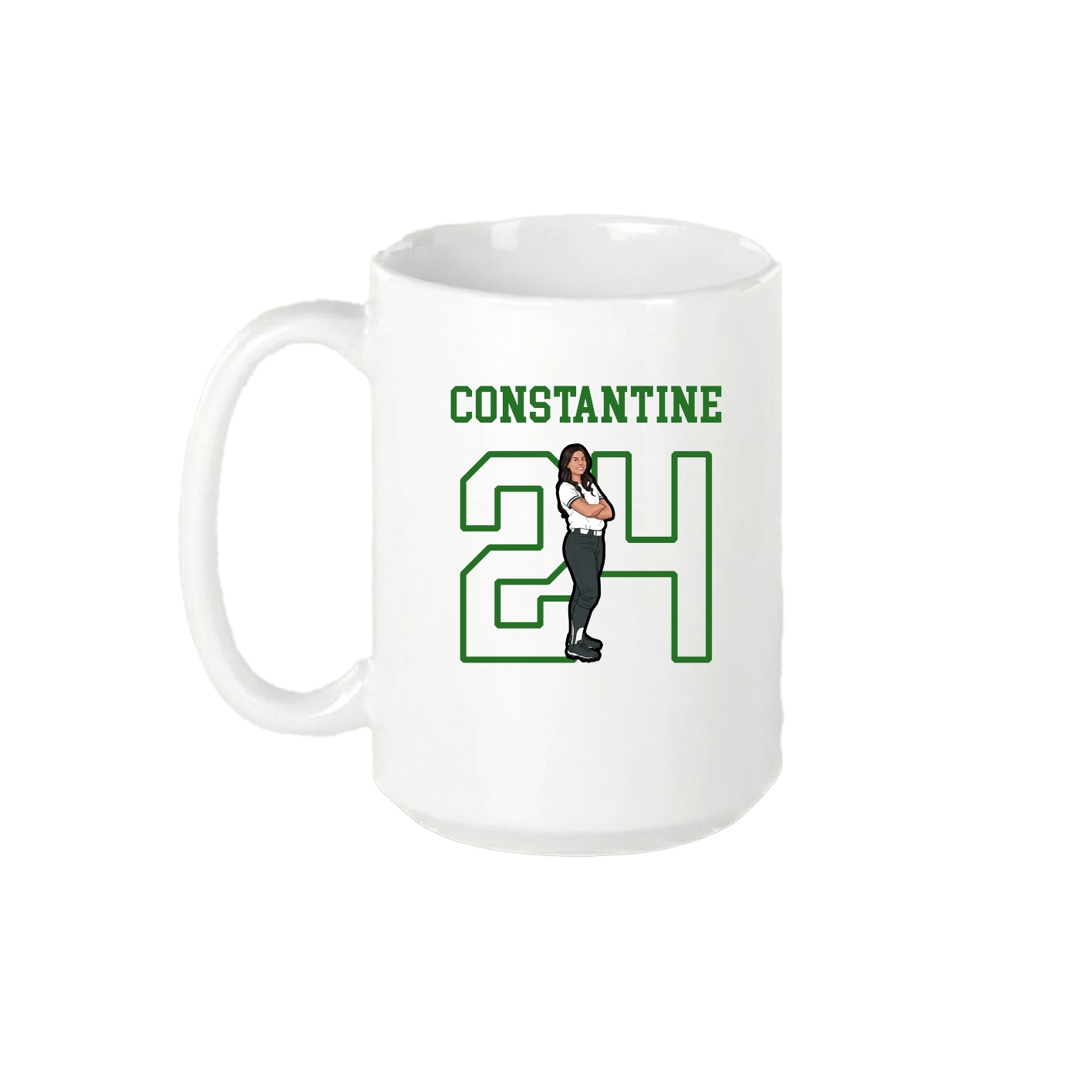 15oz Coffee Mug — Shirsey in White