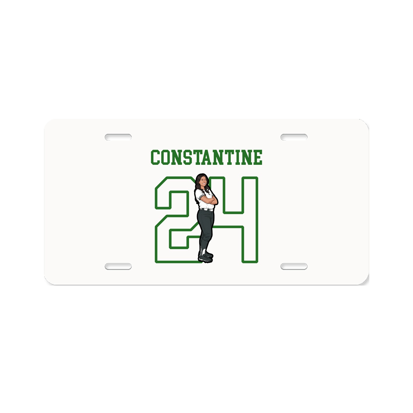 License Plate — Shirsey in Classic