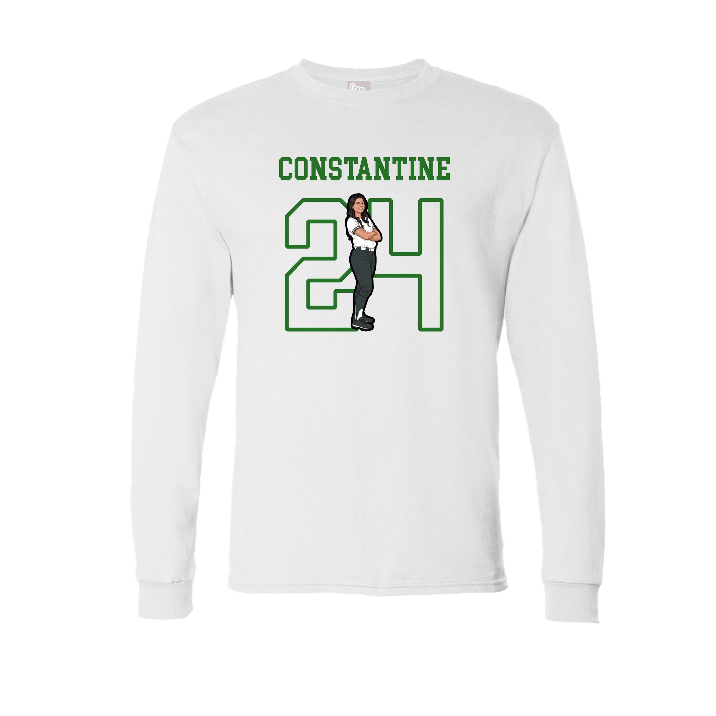 Long Sleeve Tee — Shirsey in White