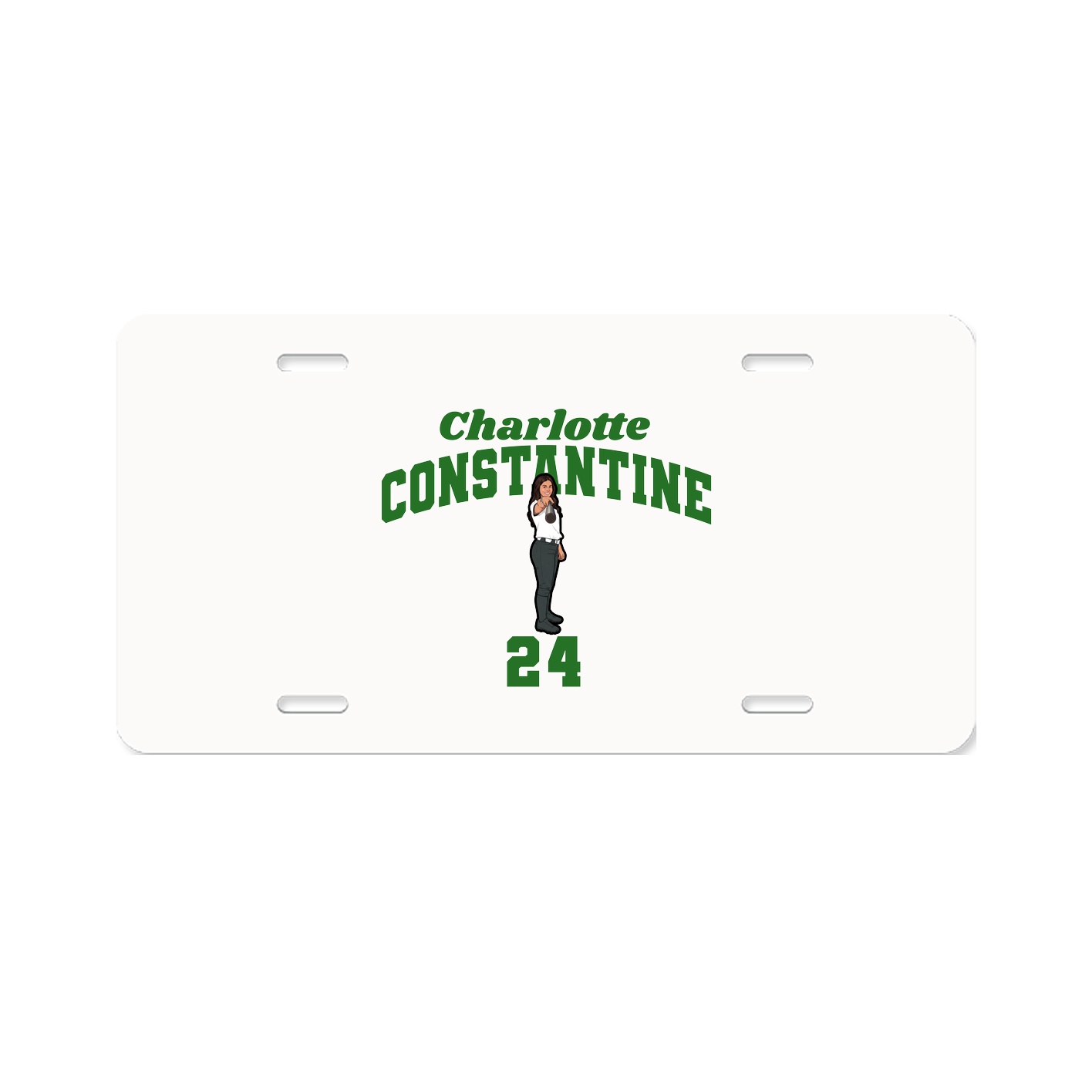 License Plate — Signature Arch in Classic