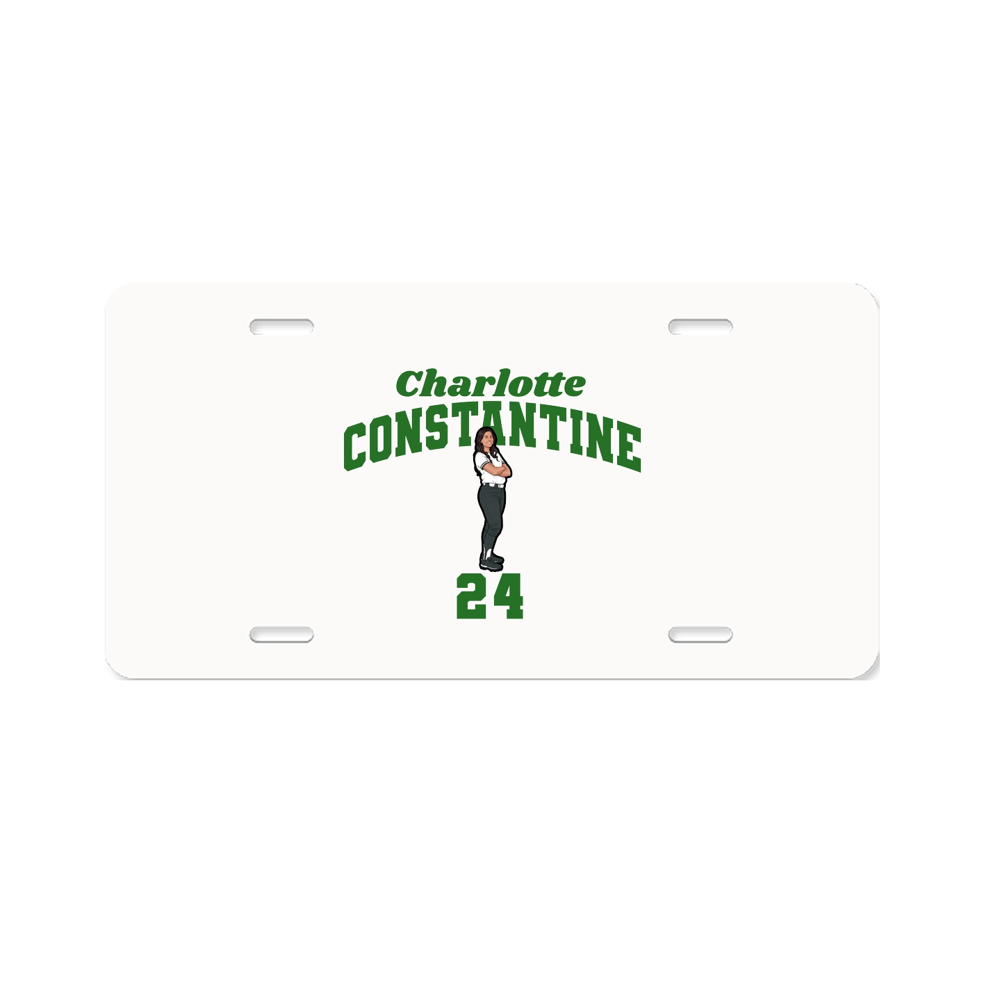 License Plate — Signature Arch in Classic