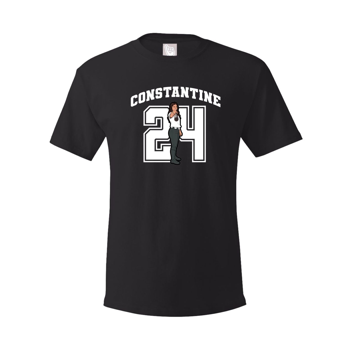 Tee — Number in Black