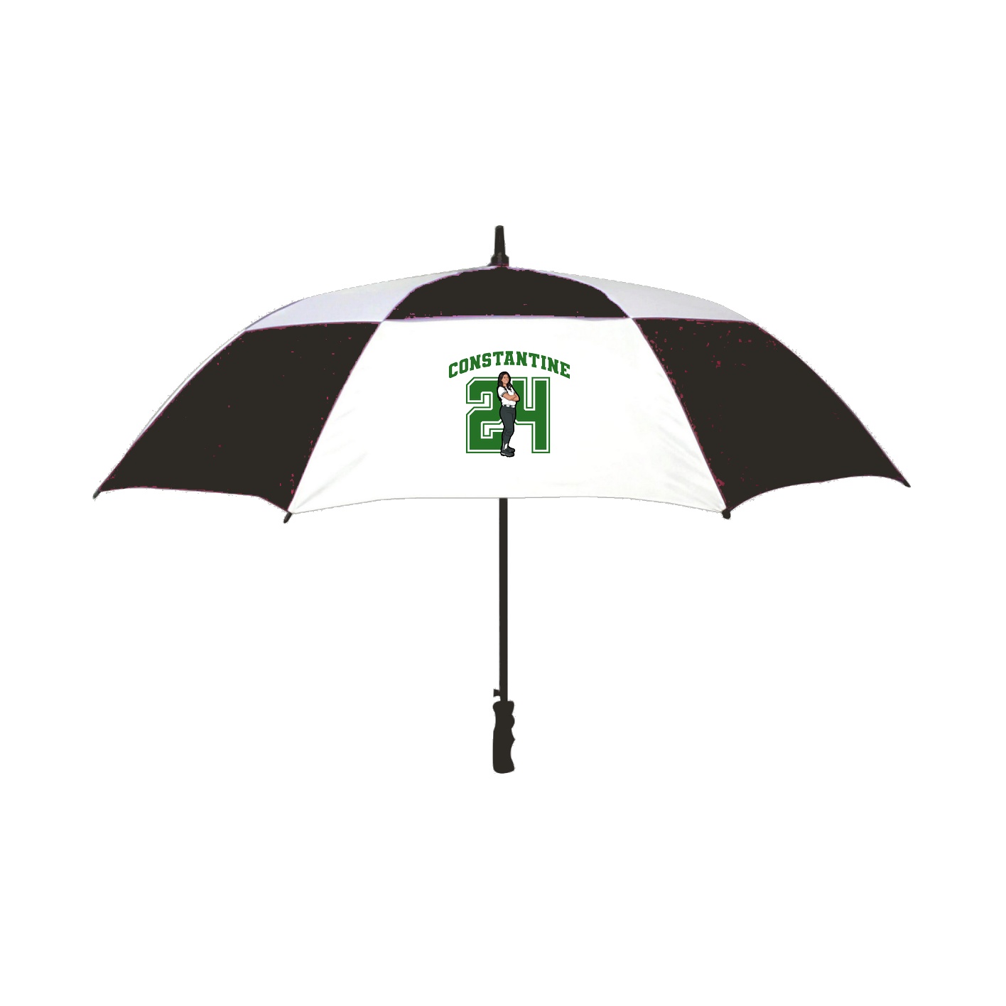 Golf Umbrella — Number in Black