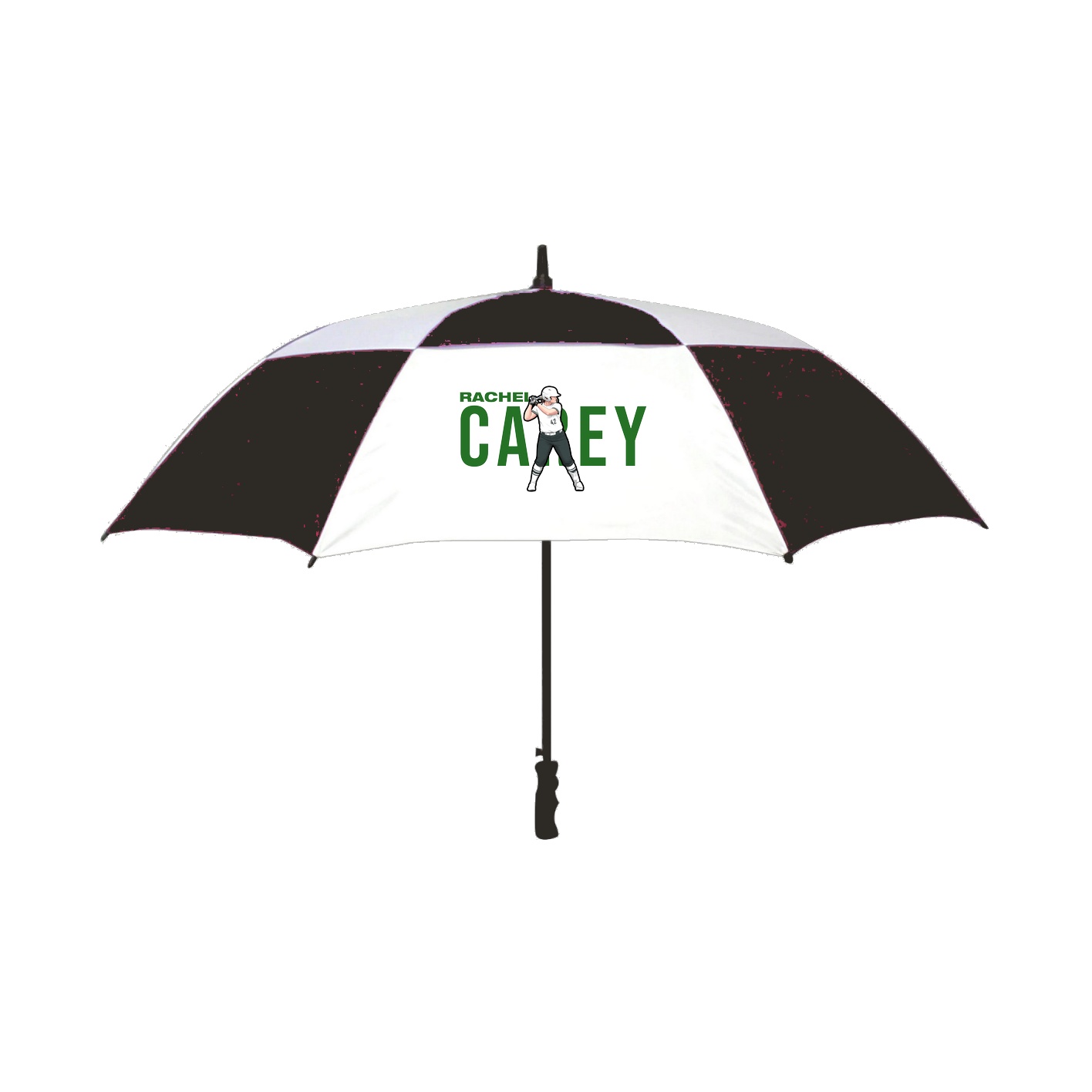 Golf Umbrella — Player Name in Black