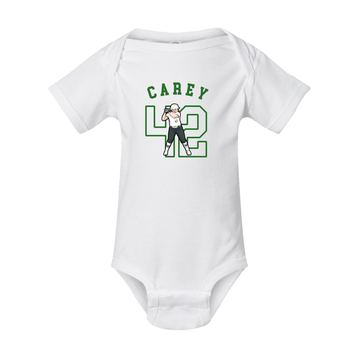 Baby Onesie — Shirsey Arch in White