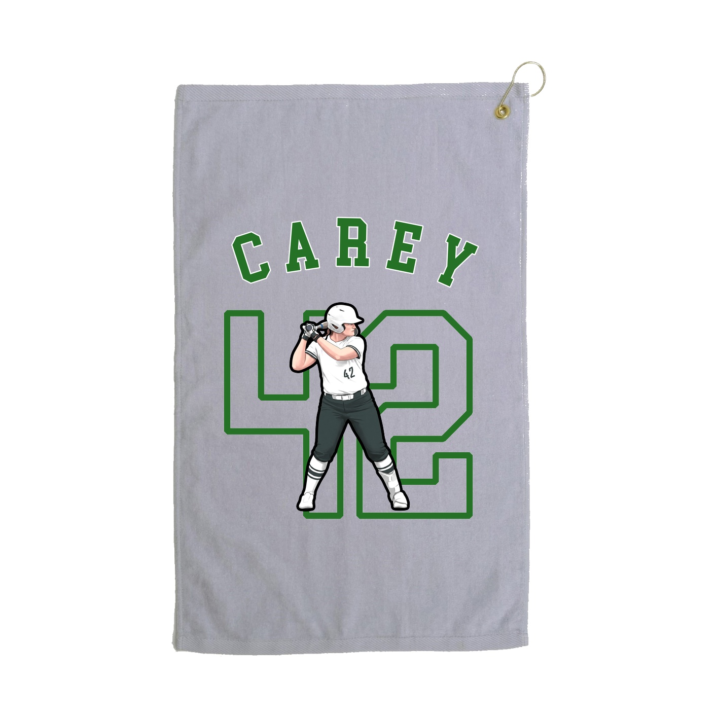 Golf Towel — Shirsey Arch in Grey