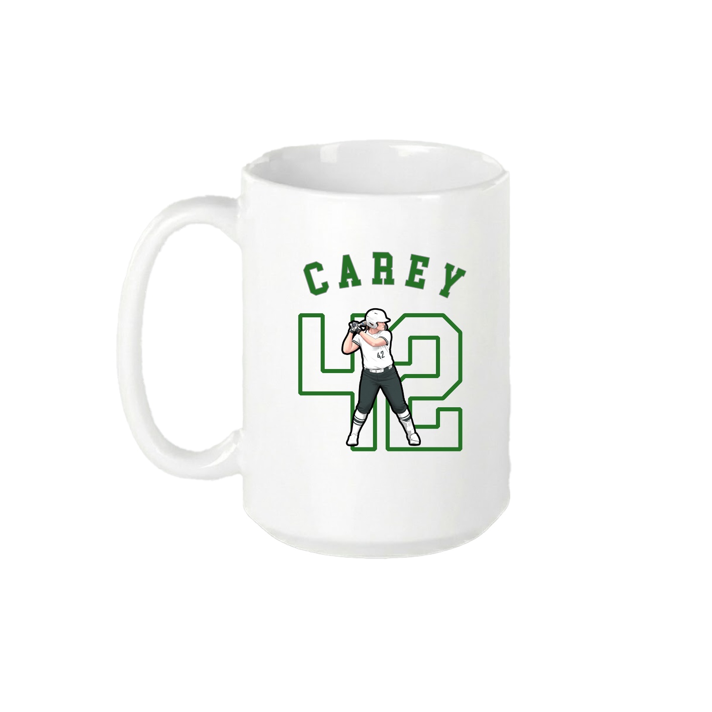 15oz Coffee Mug — Shirsey Arch in White