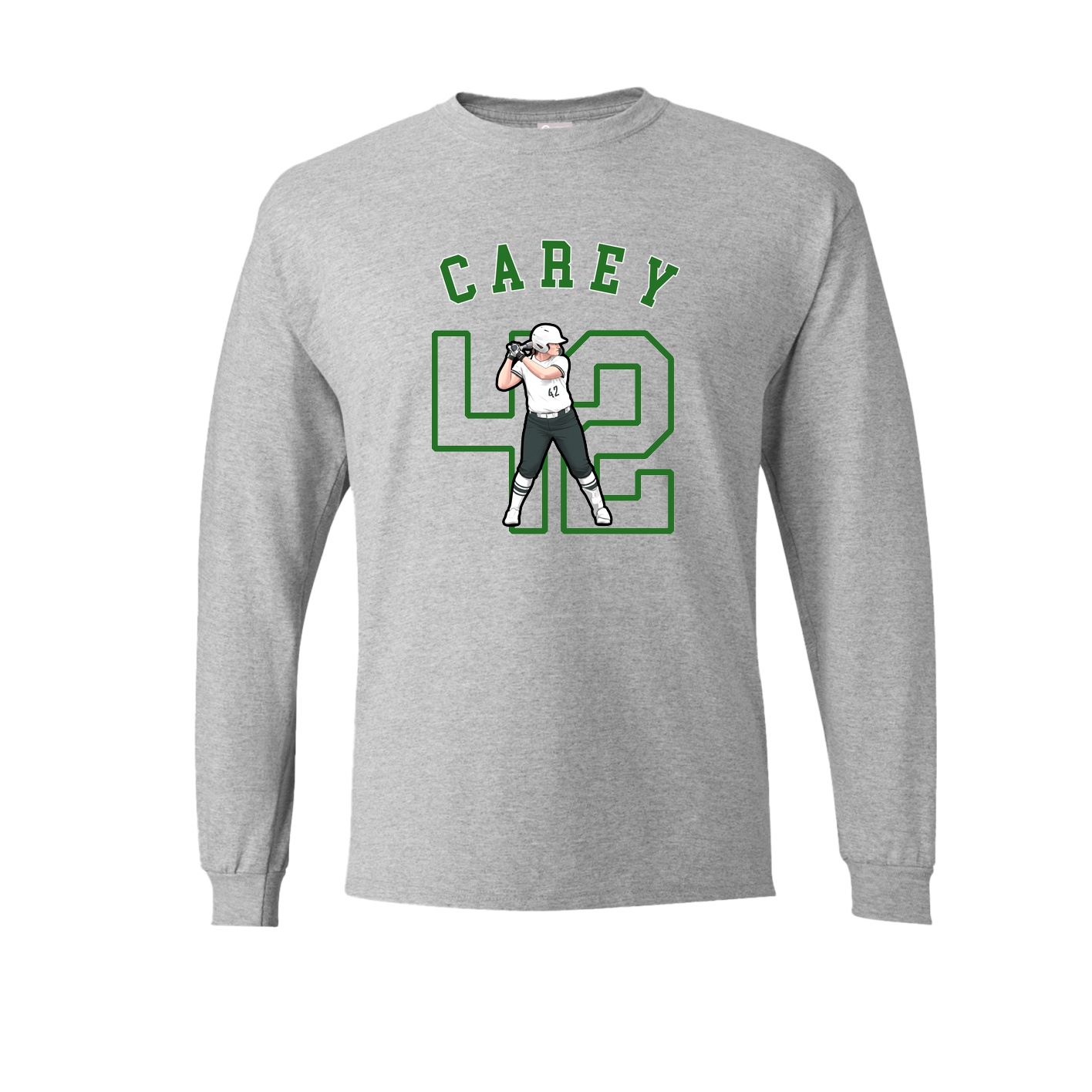 Long Sleeve Tee — Shirsey Arch in Grey