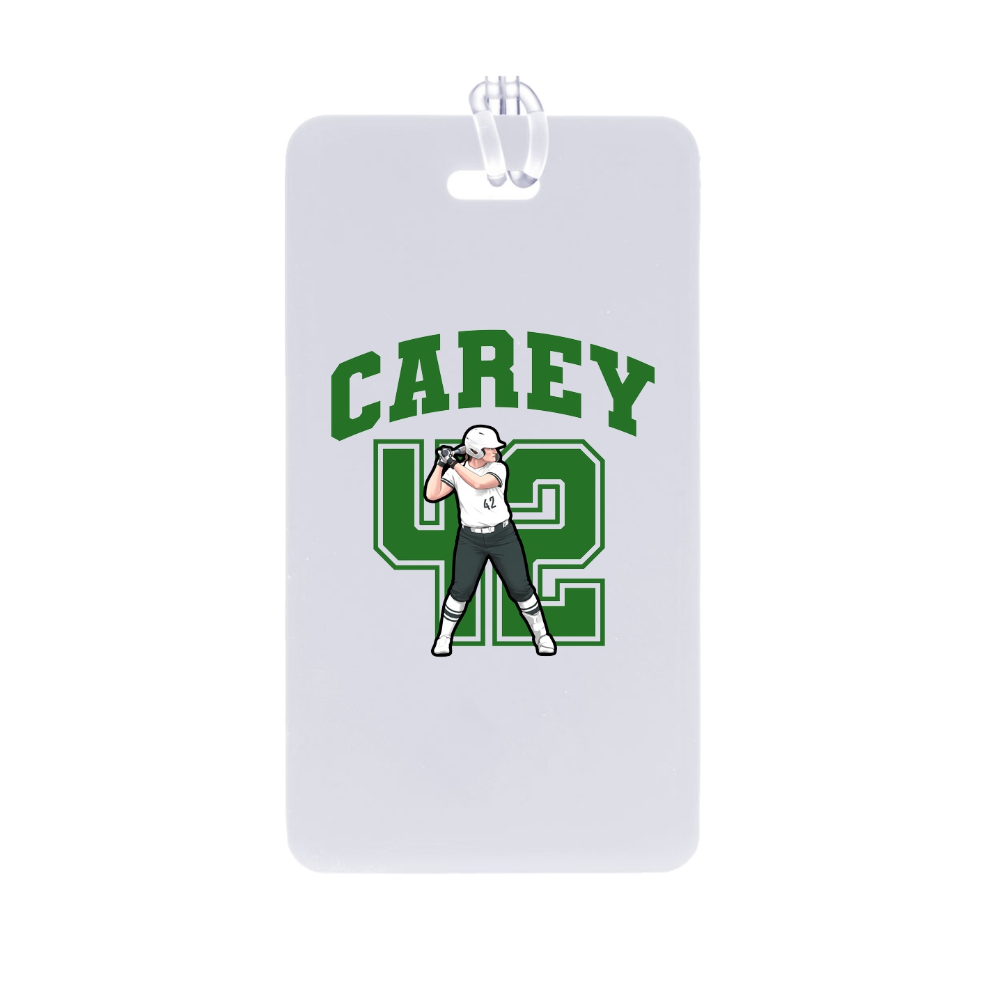 Bag Tag — Number in Classic
