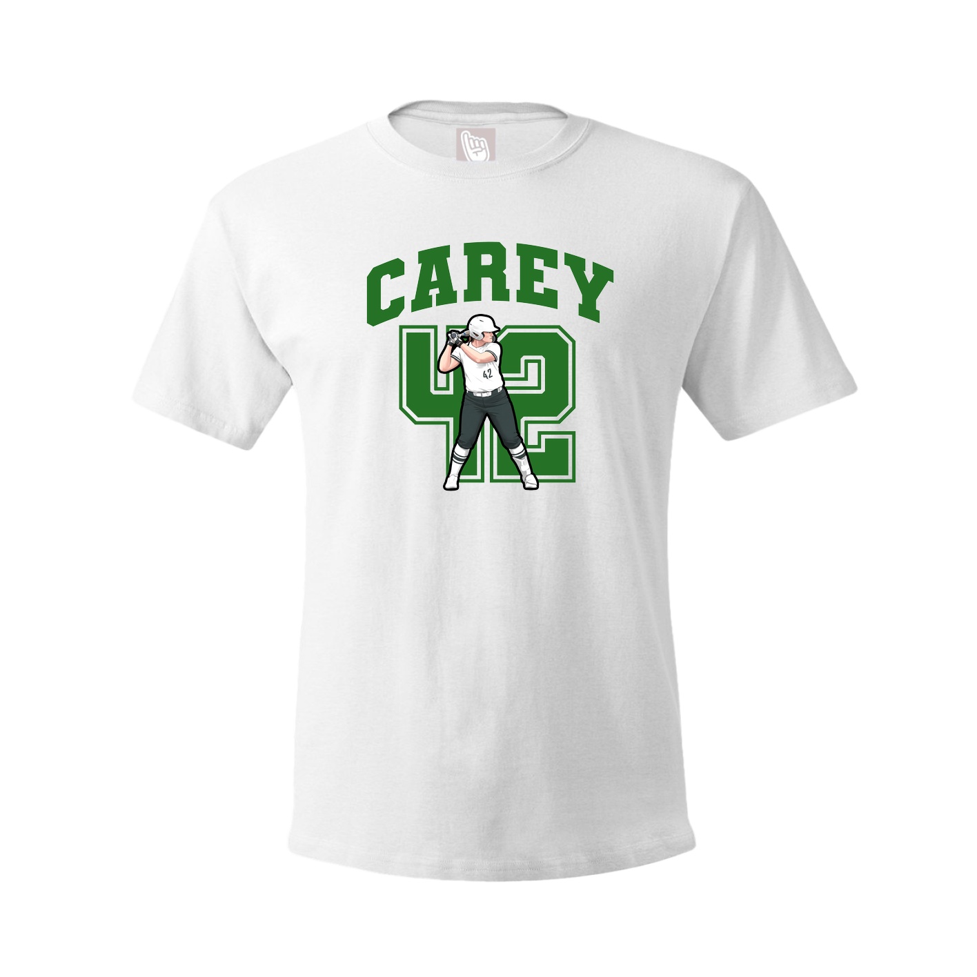 Tee — Number in White