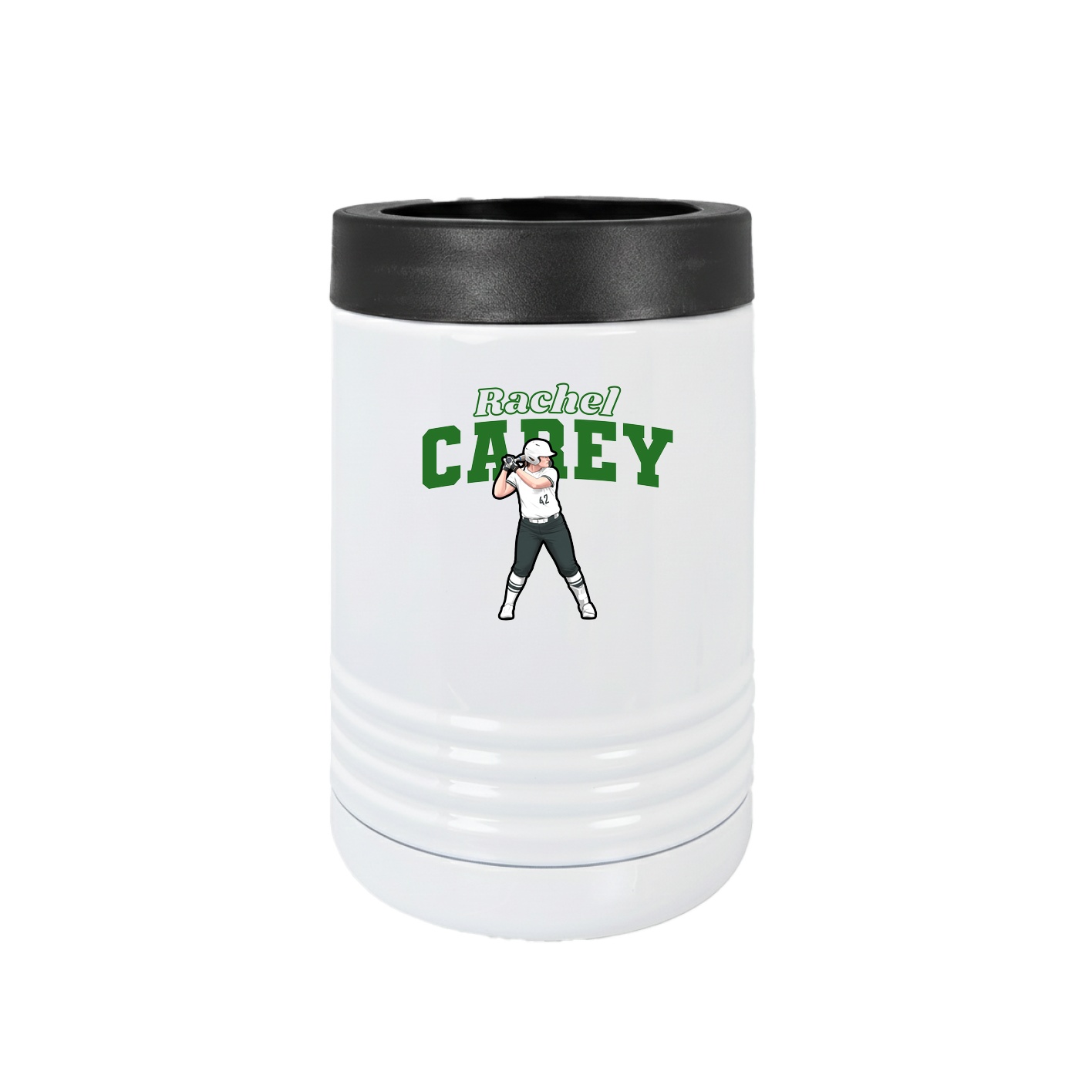 Beverage Holder — Name Arch in White