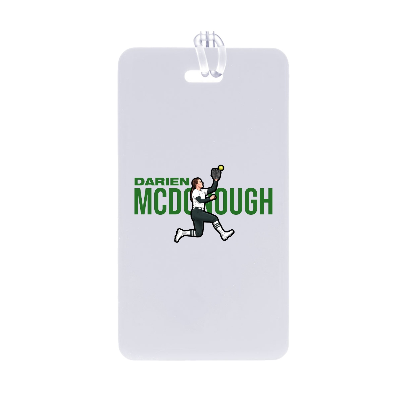 Bag Tag — Player Name in Classic