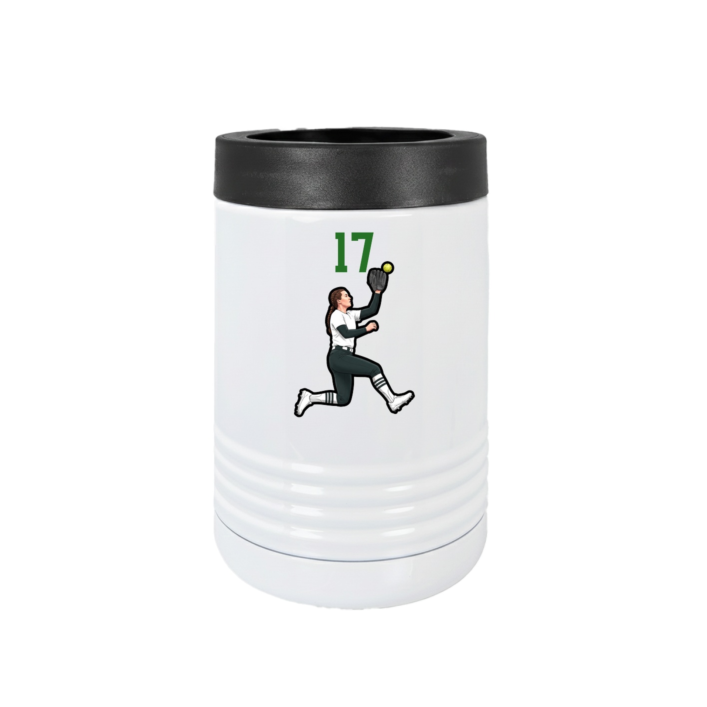 Beverage Holder — Number Top in White