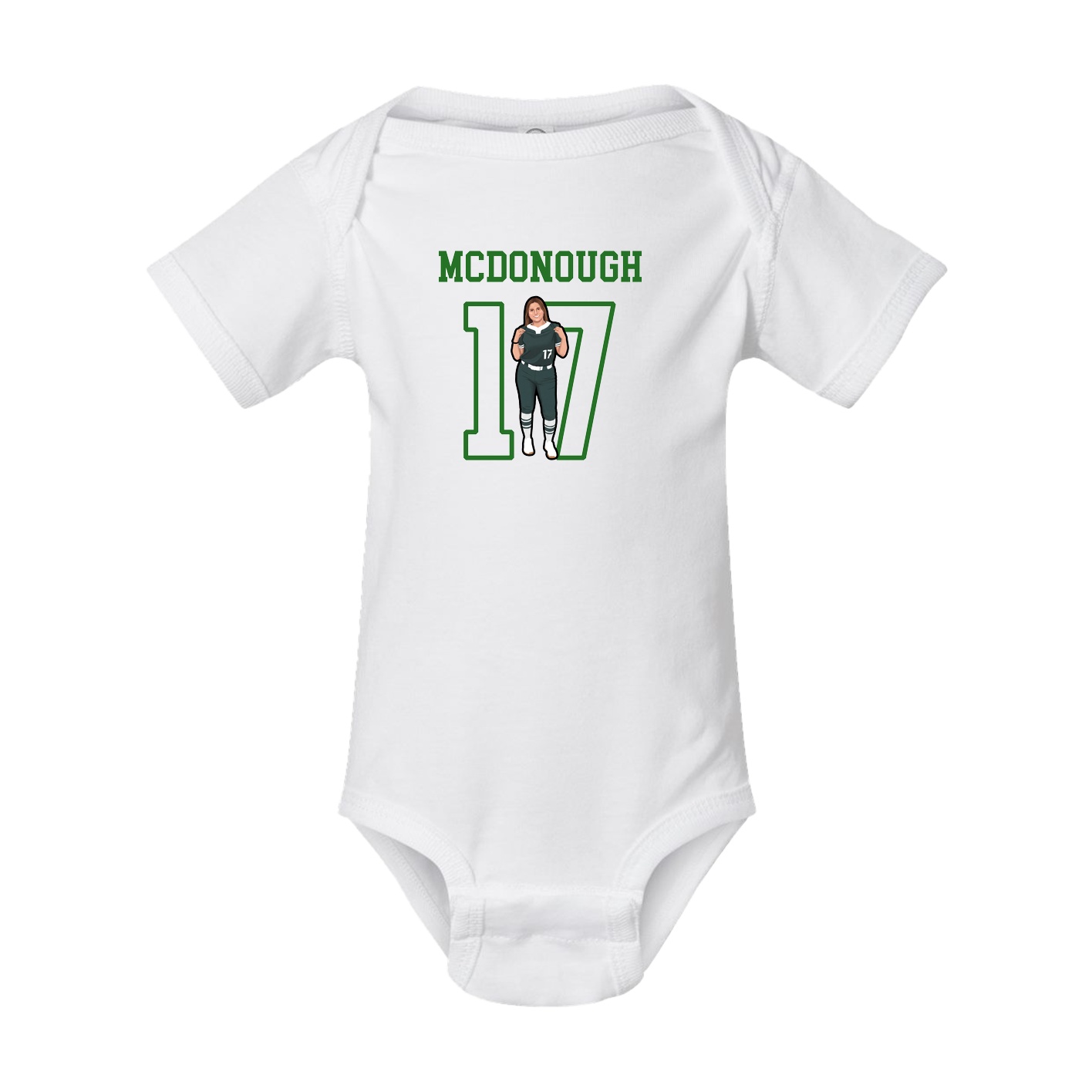 Baby Onesie — Shirsey in White