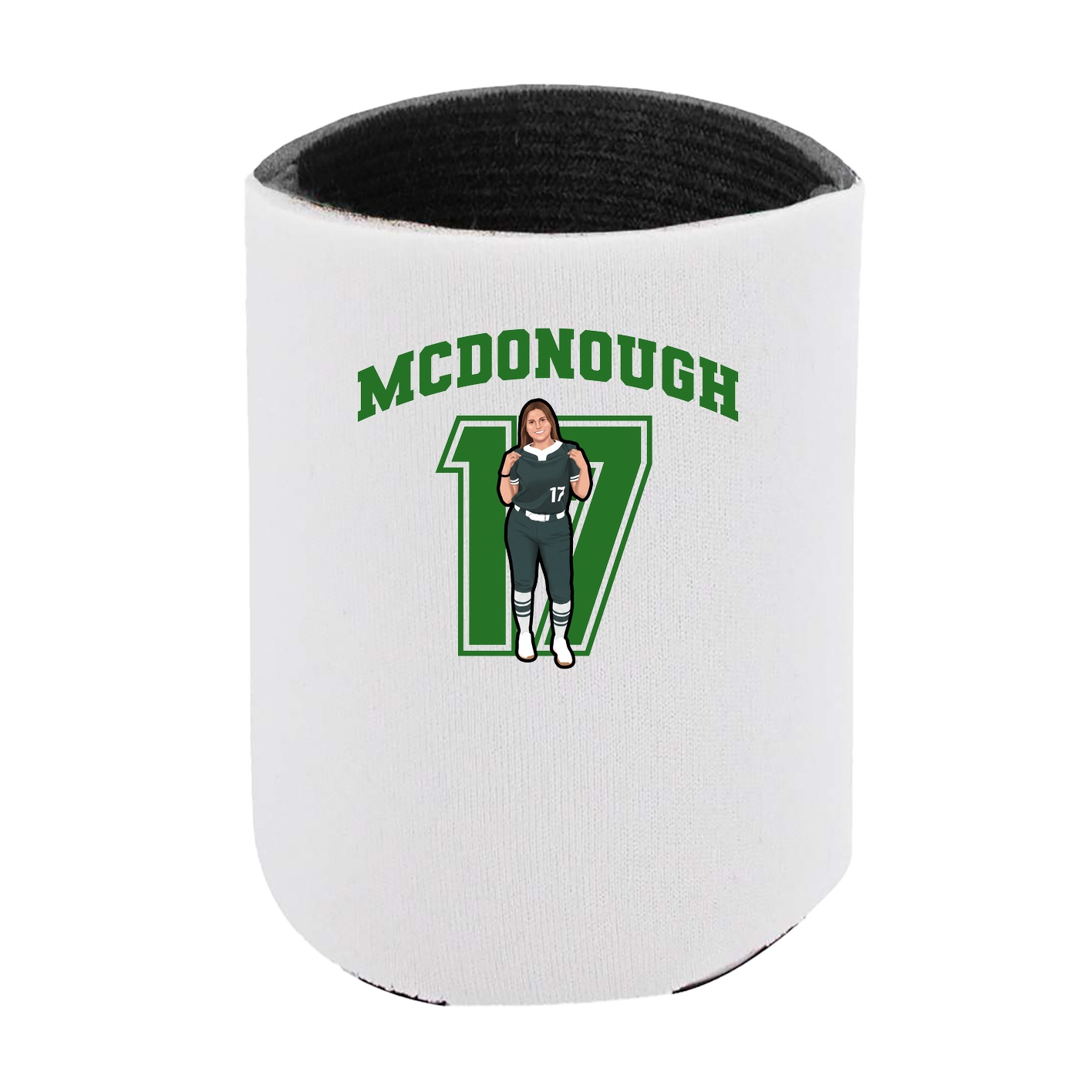 Can Holder — Number in White