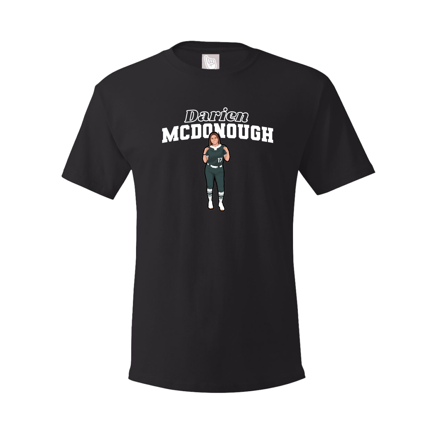 Tee — Name Arch in Black