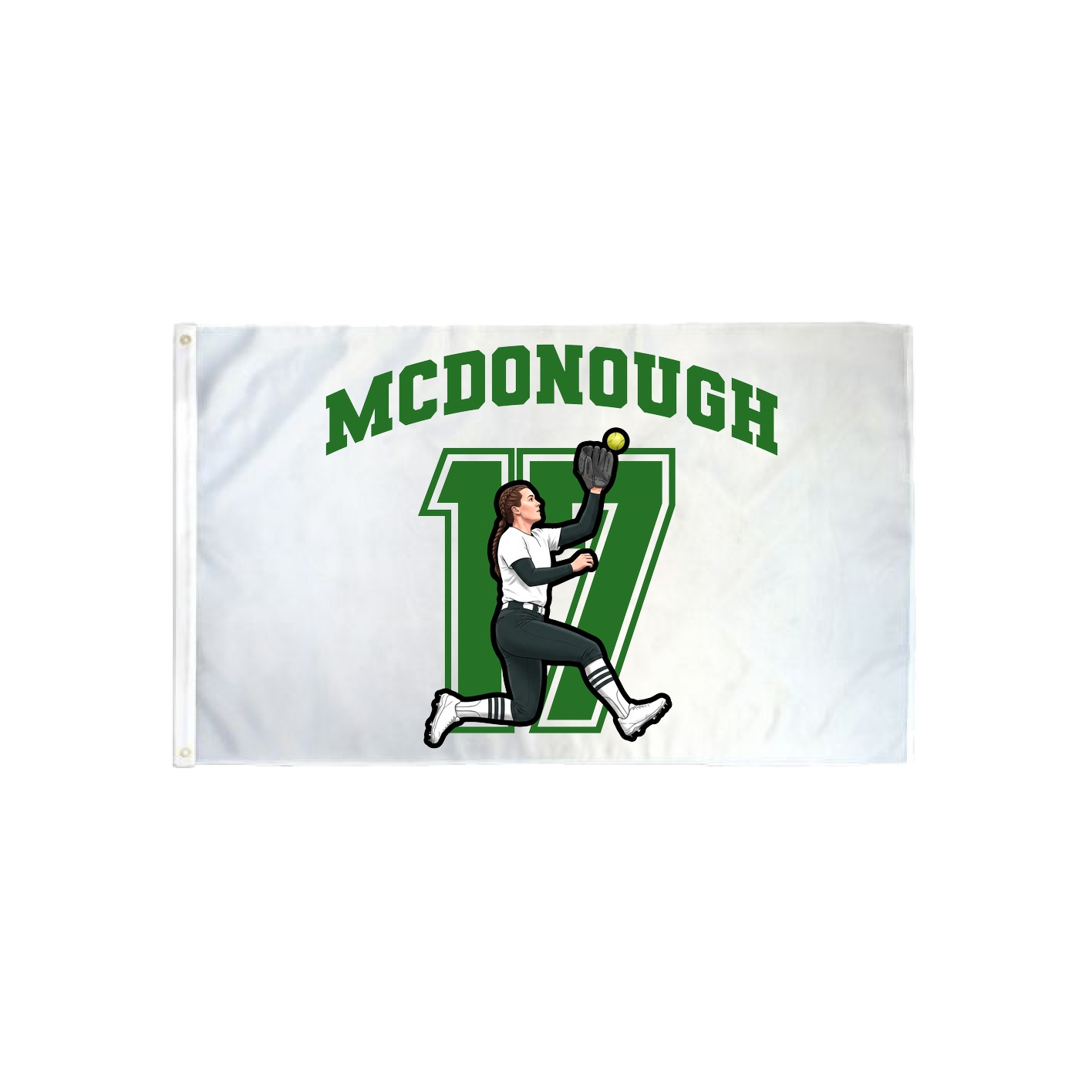 3x5 Flag — Number in Classic