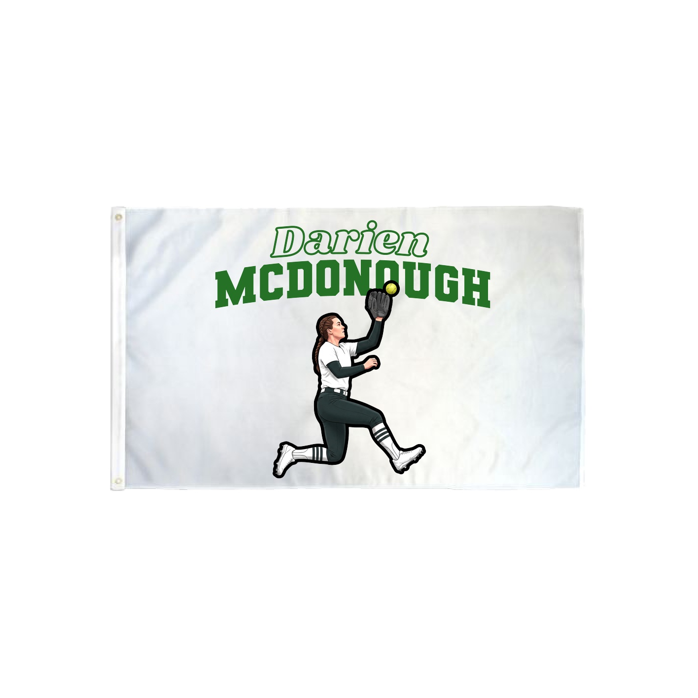 3x5 Flag — Name Arch in Classic