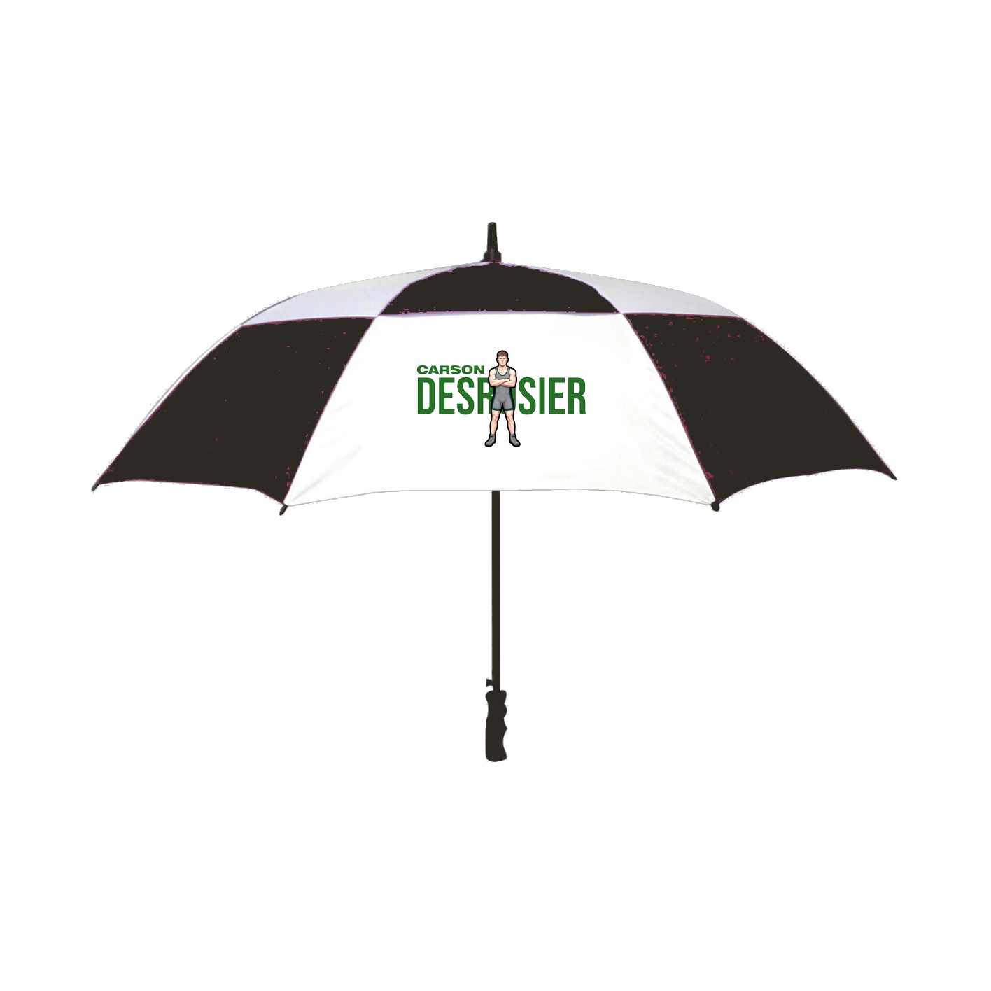 Golf Umbrella — Player Name in Black