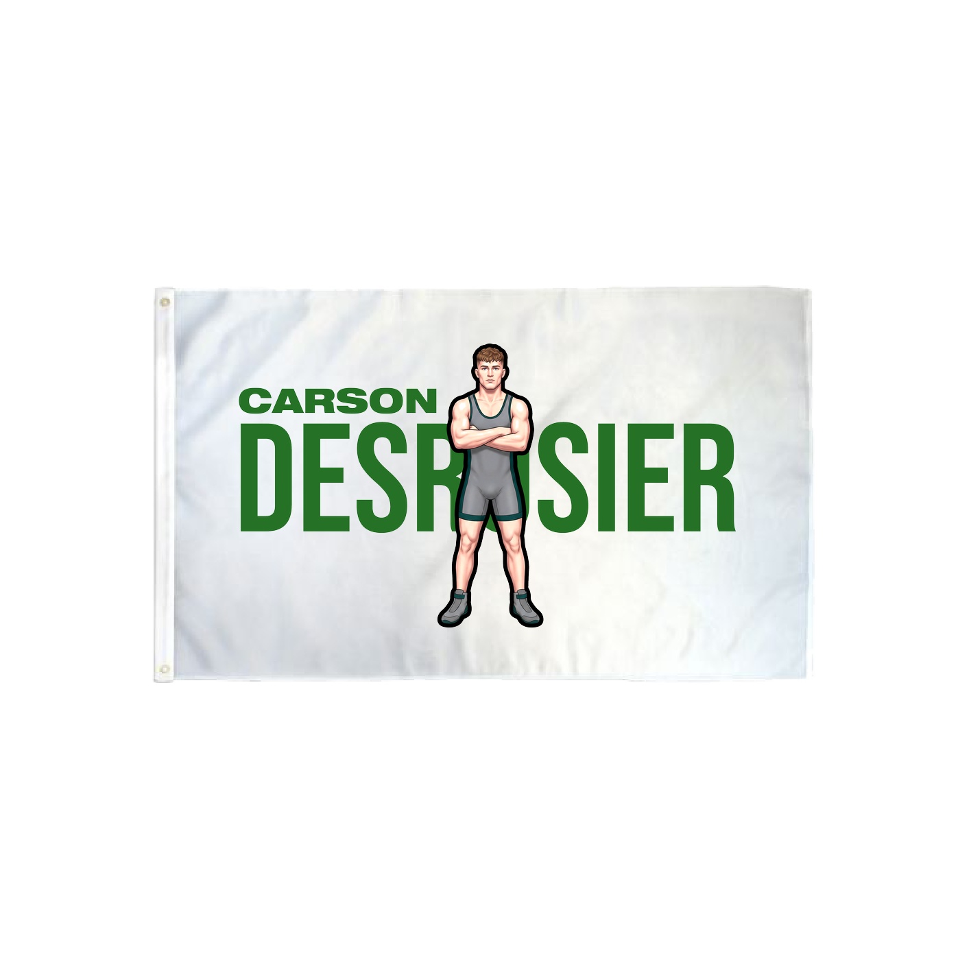3x5 Flag — Player Name in Classic