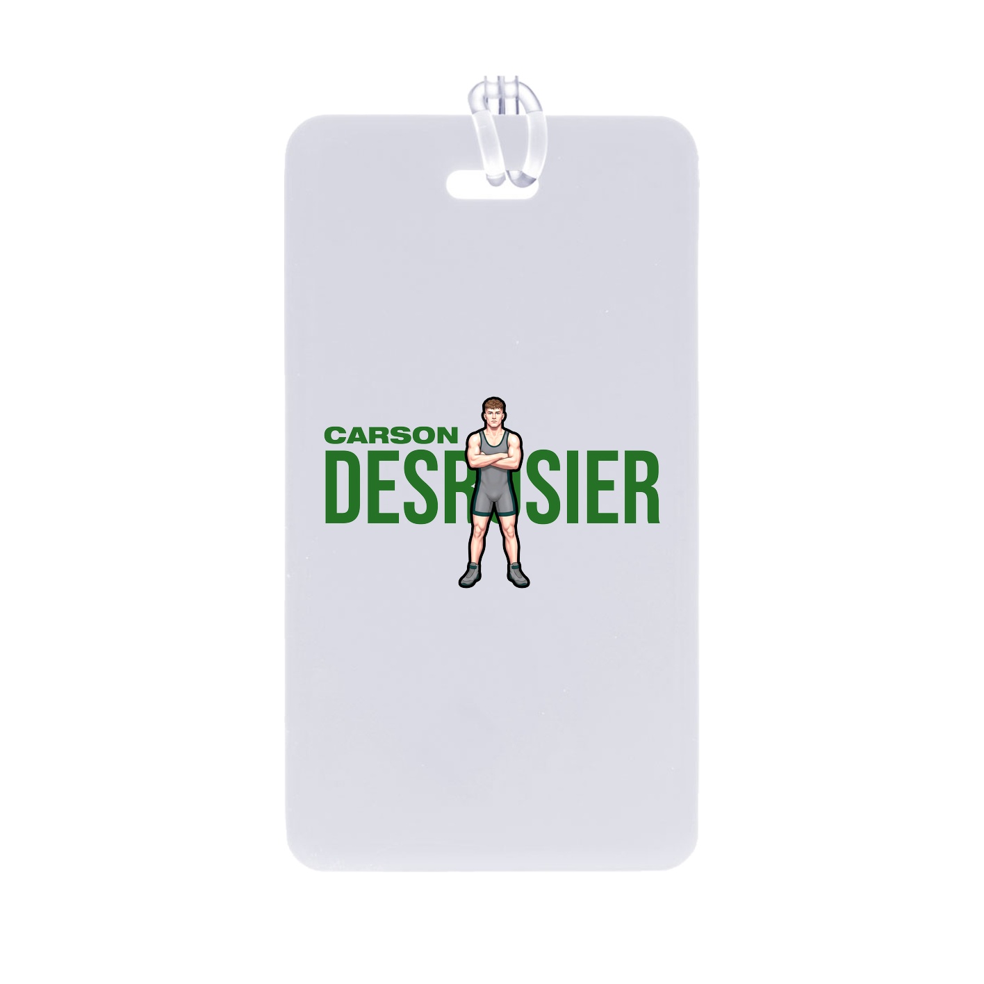 Bag Tag — Player Name in Classic