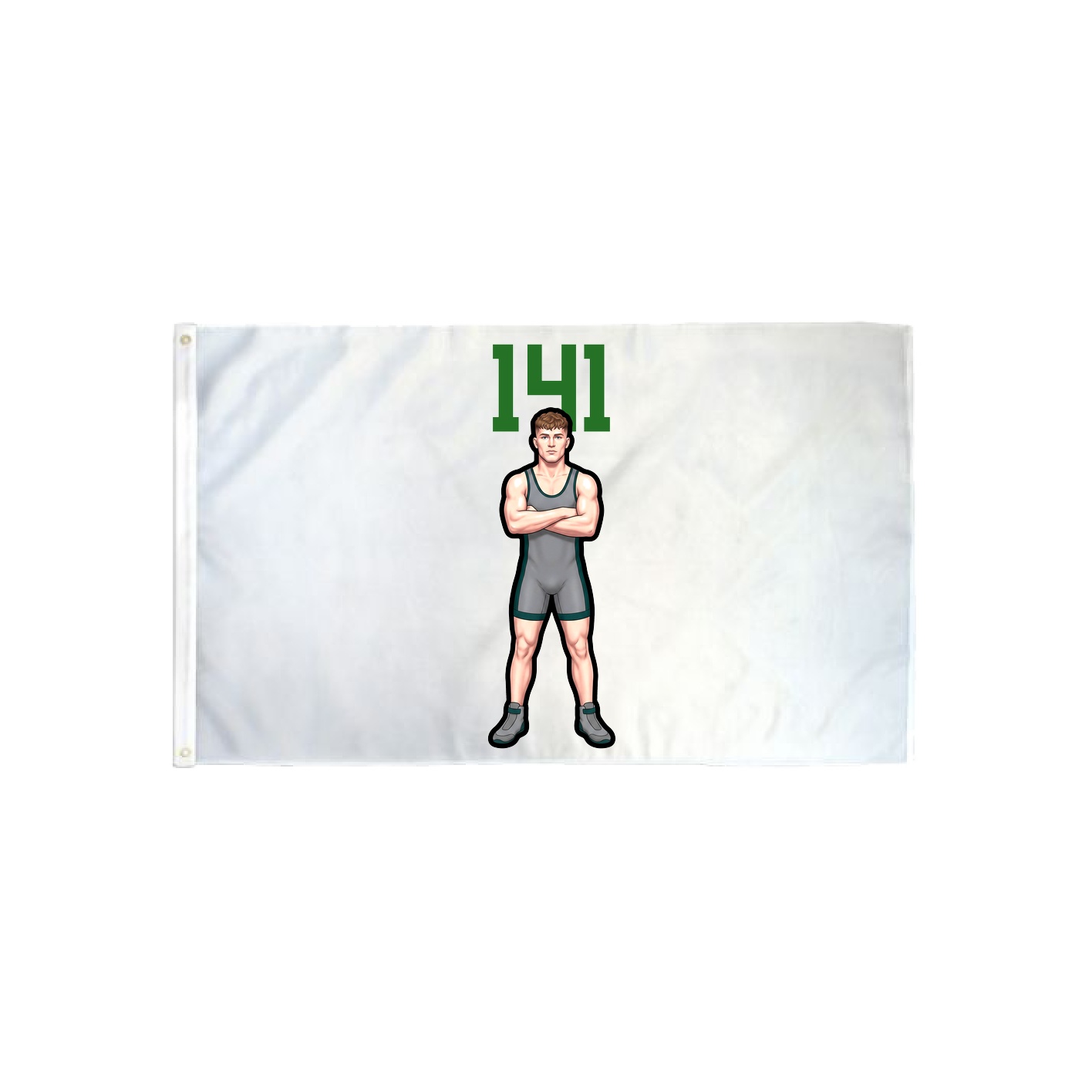 3x5 Flag — Number Top in Classic