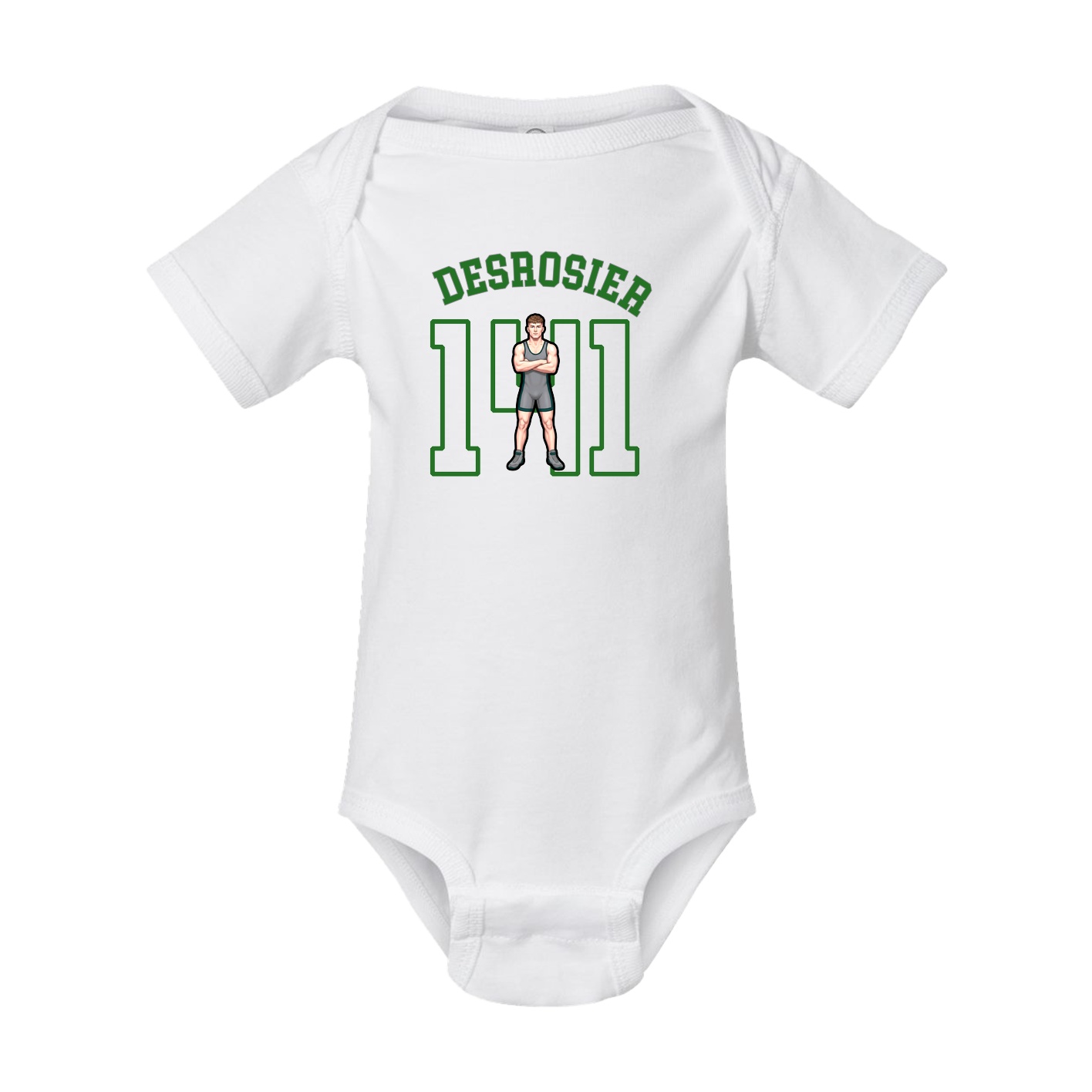 Baby Onesie — Shirsey Arch in White