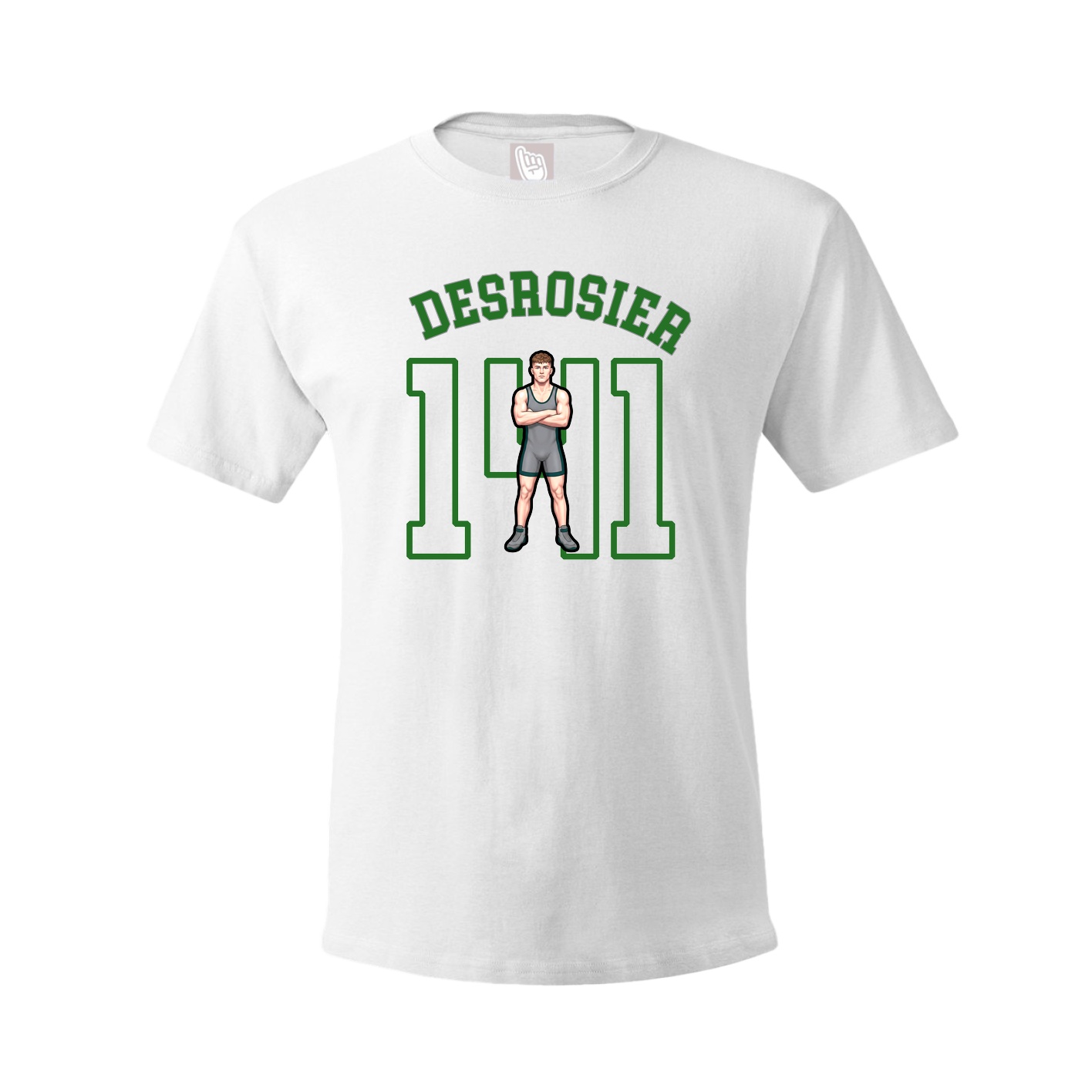 Youth Tee — Shirsey Arch in White
